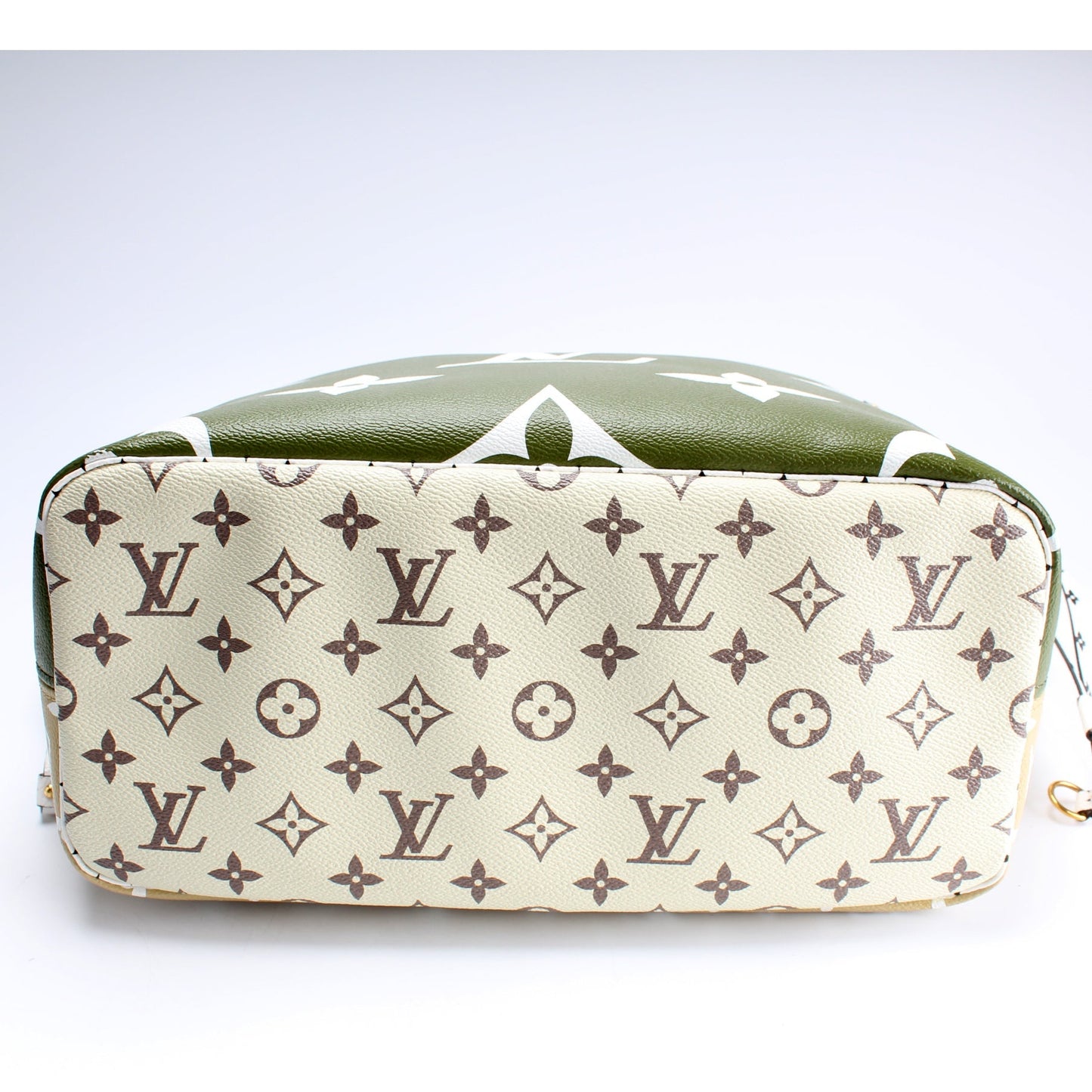 Louis Vuitton Neverfull MM w/Wallet Giant Monogram