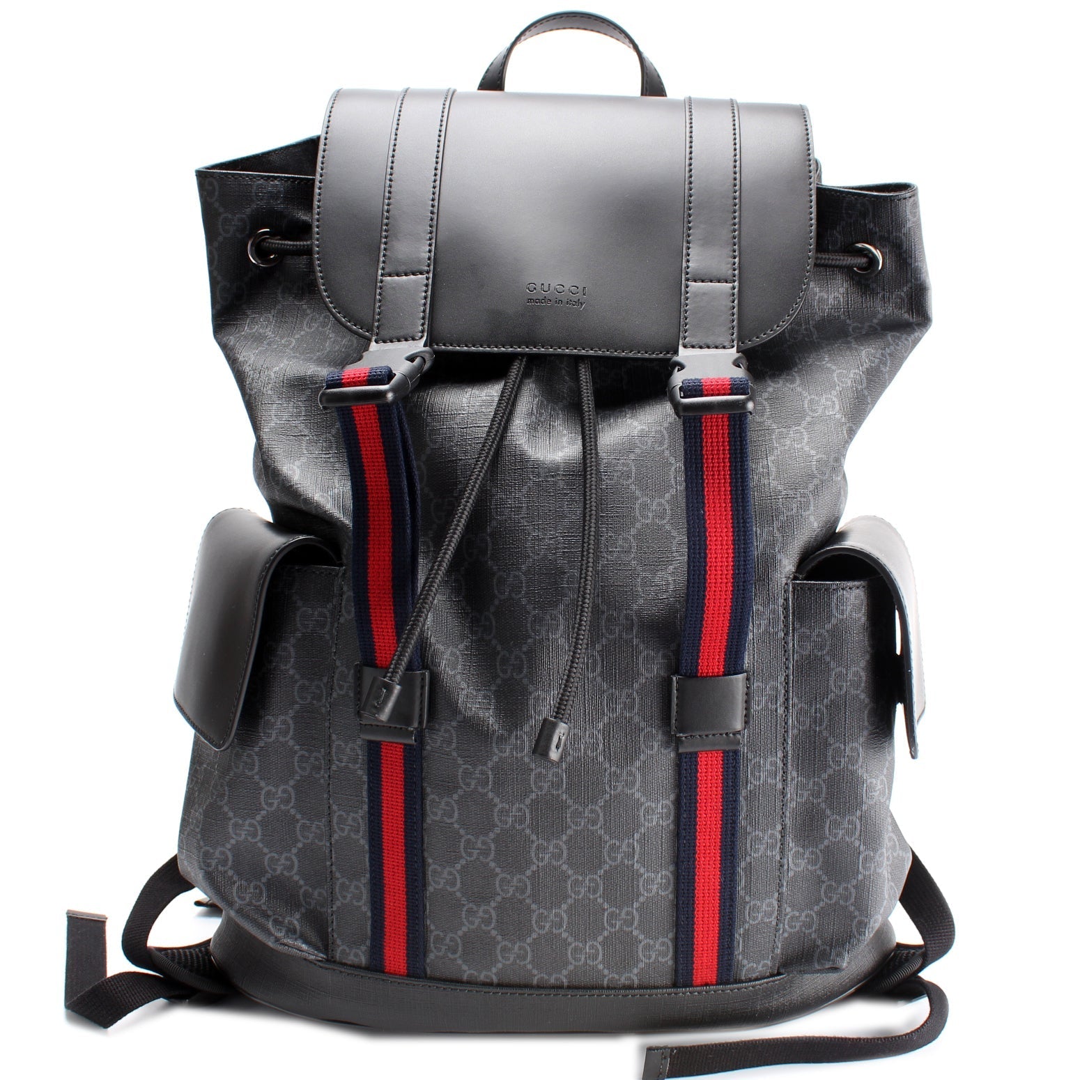 Gucci 495563 GG Supreme Backpack Bag