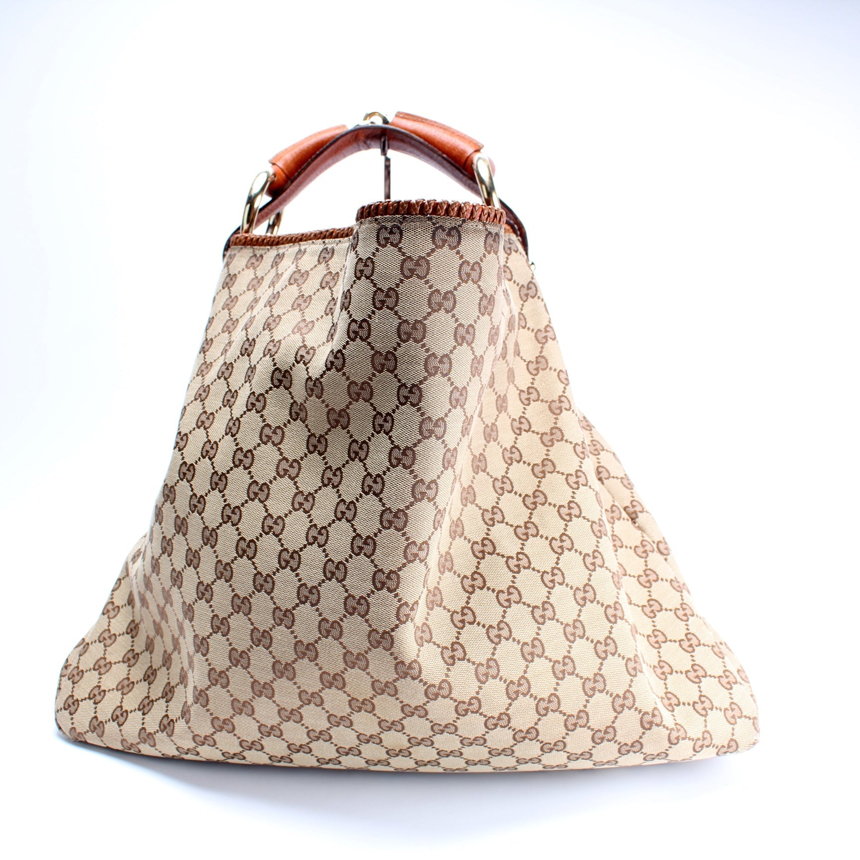 Gucci 114900 Horsebit Hobo Bag