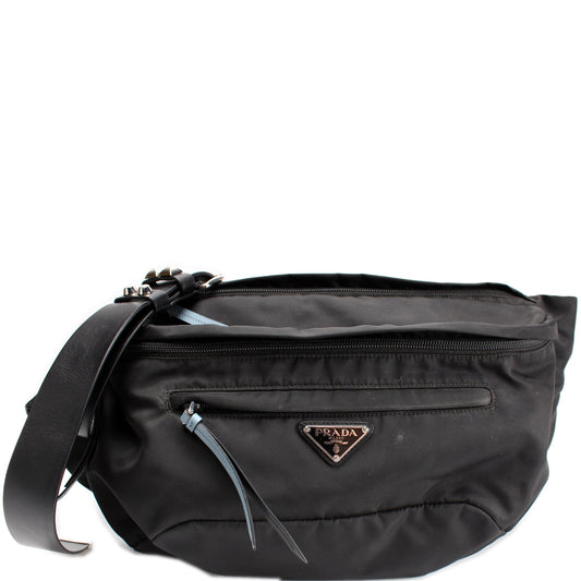 Prada Waist Tessuto Nylon Studded Bag
