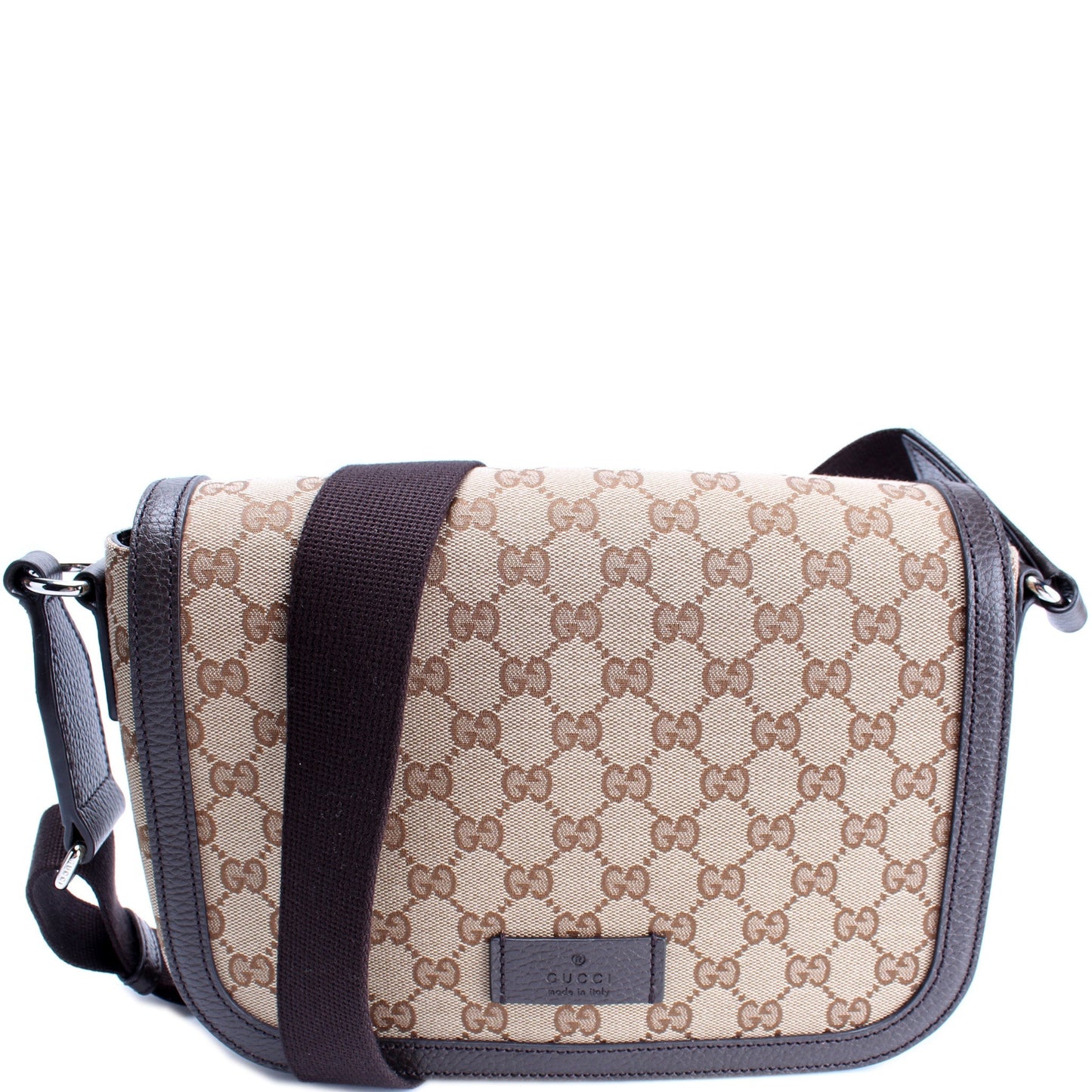 Gucci 449172 GG Canvas Messenger Bag