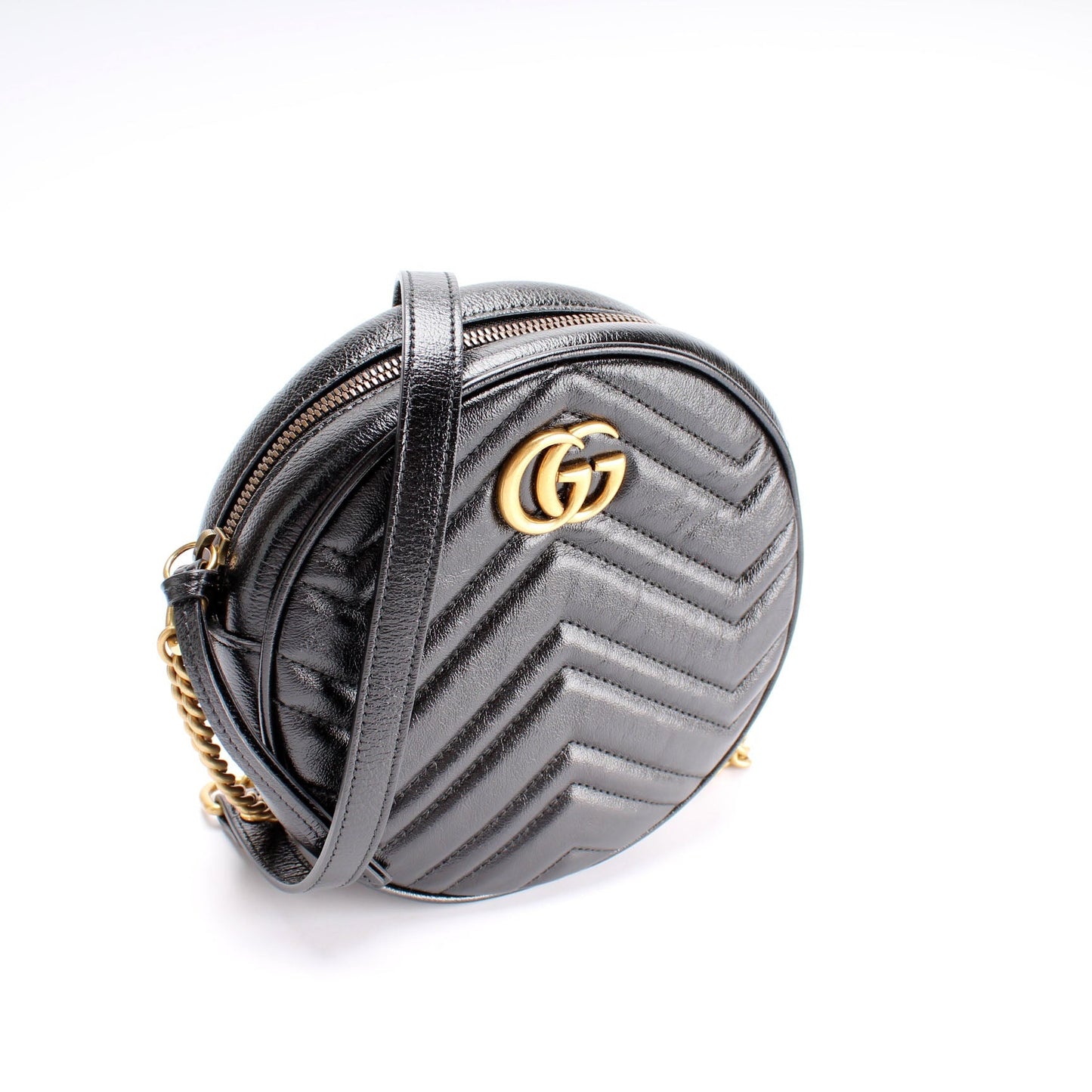 Gucci 550154 Marmont Mini Round Bag