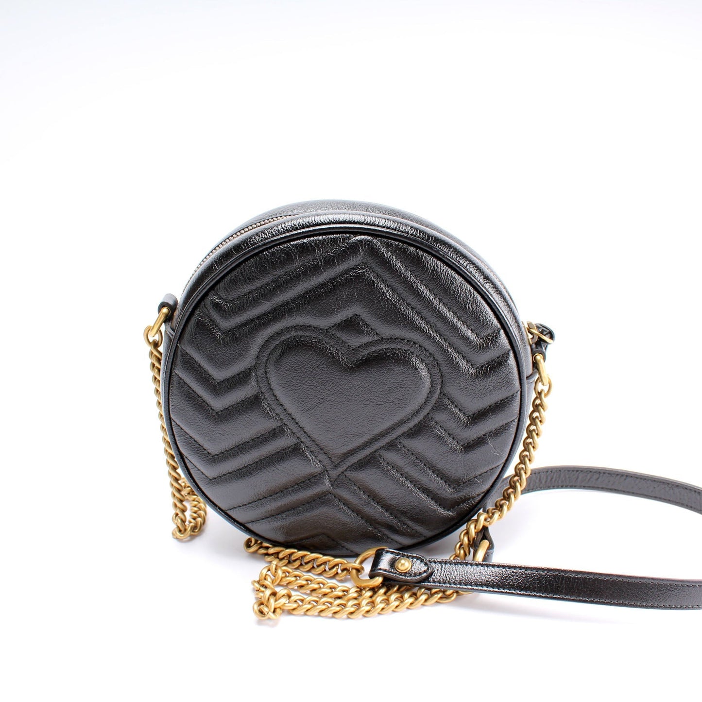 Gucci 550154 Marmont Mini Round Bag
