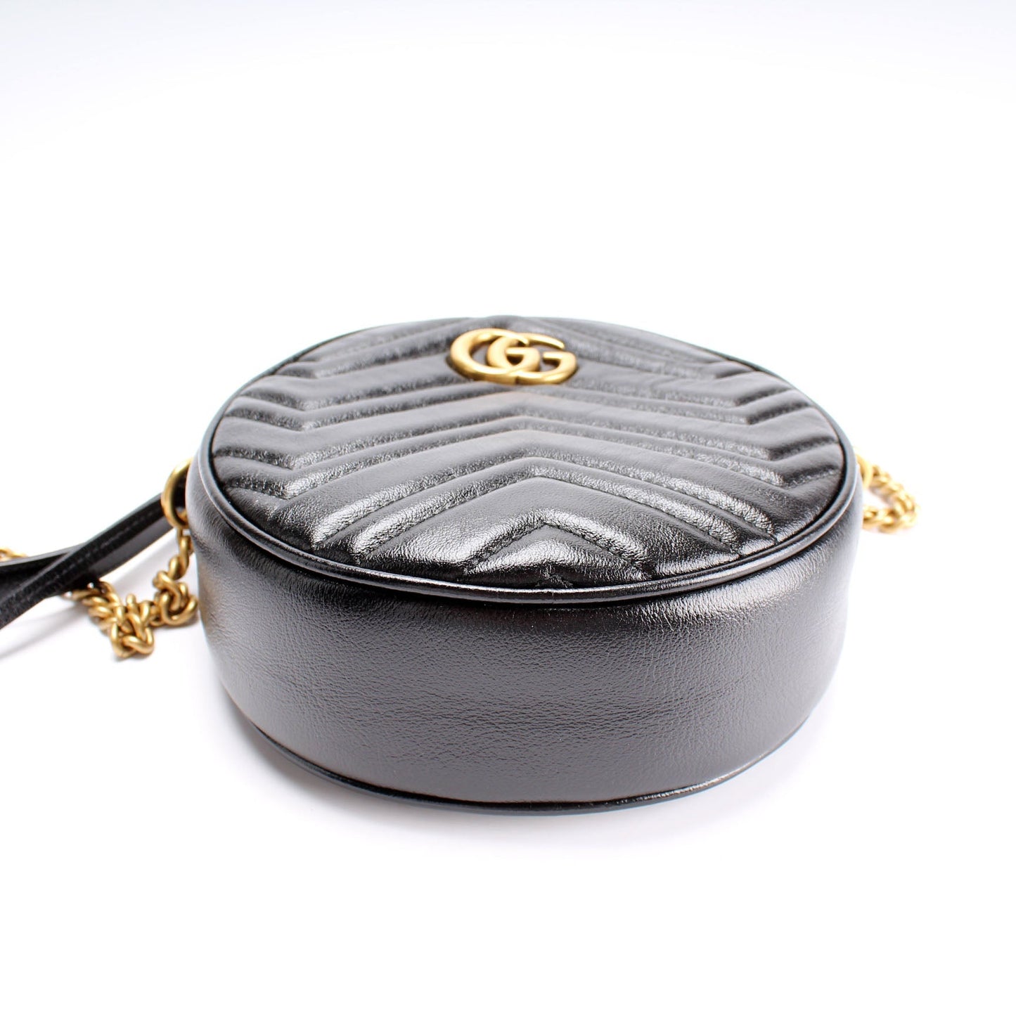 Gucci 550154 Marmont Mini Round Bag