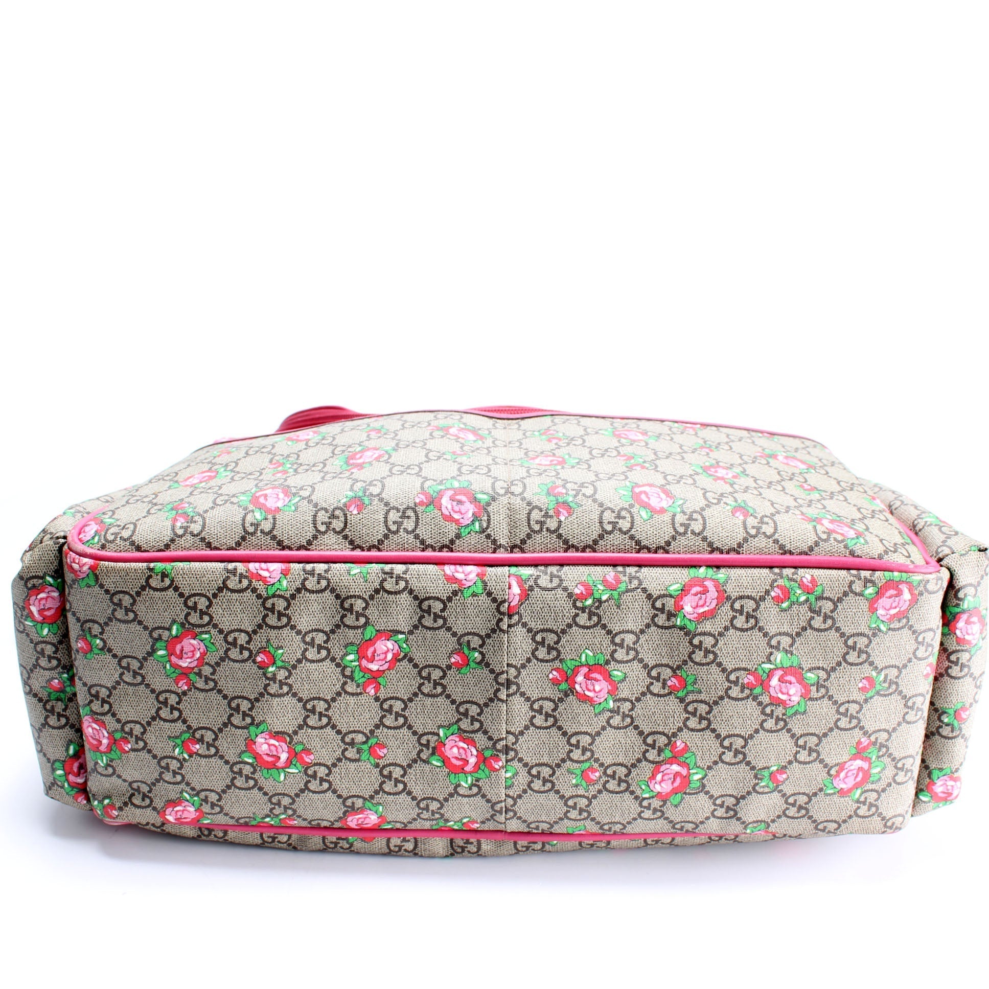 Gucci 123326 Rose Bud Diaper Bag