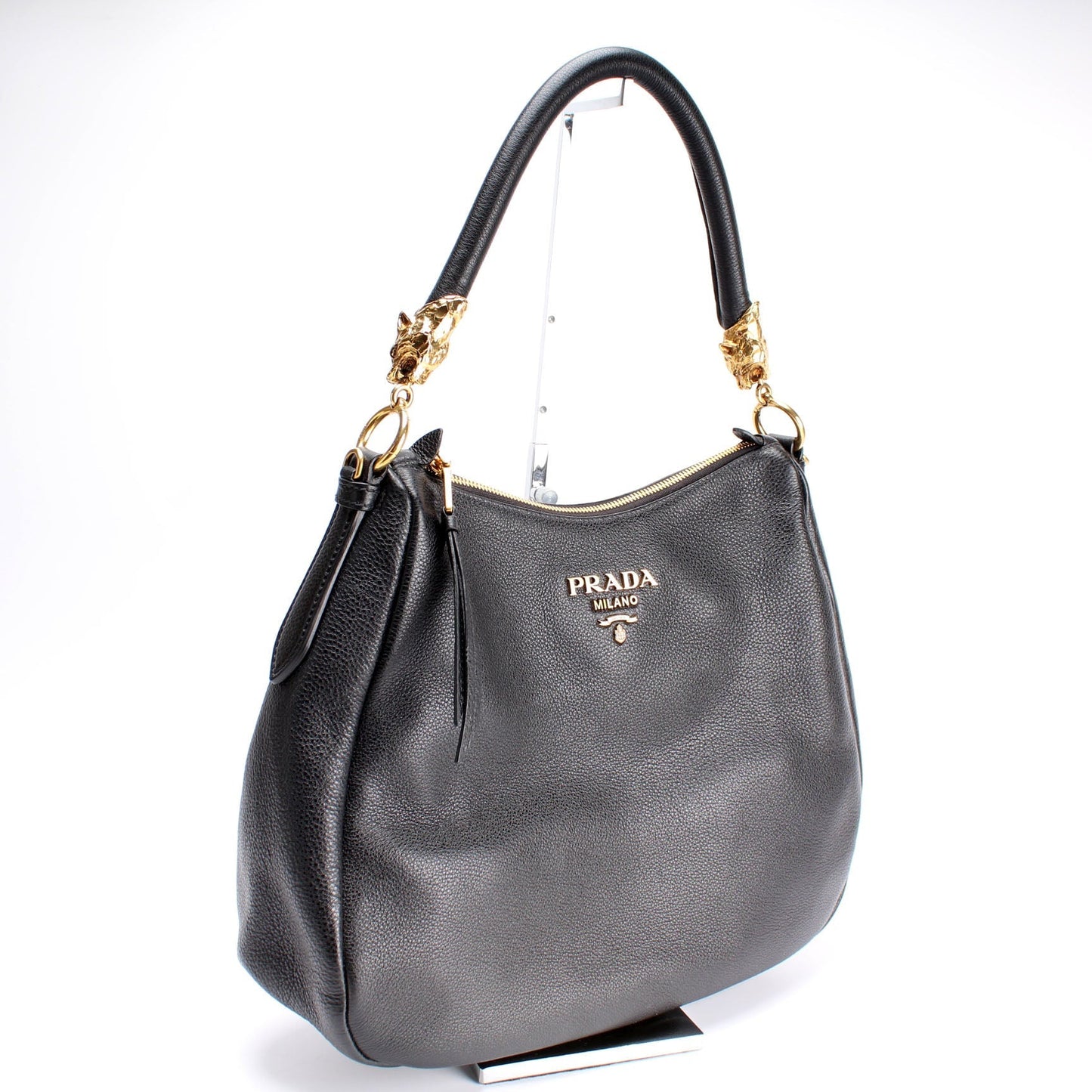 Prada Vitello Phenix Tiger Hobo Bag