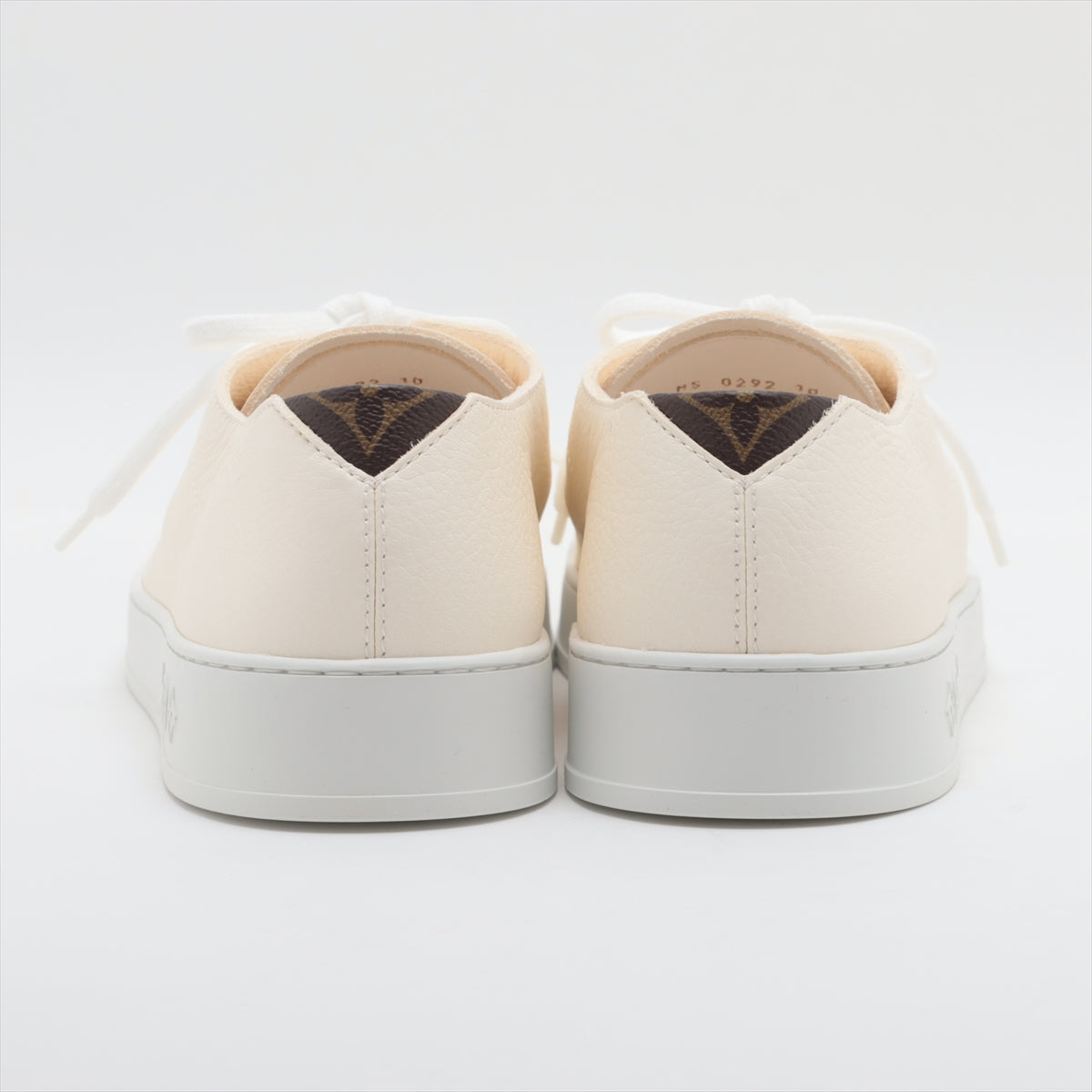 Louis Vuitton LV Resort Line 22 Years Leather Trainers 10 Men Ivory MS0292