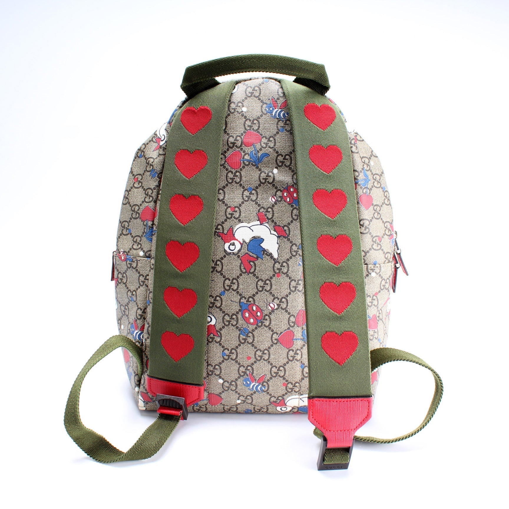 Gucci 271327 GG Supreme Ducks Kids Backpack Bag