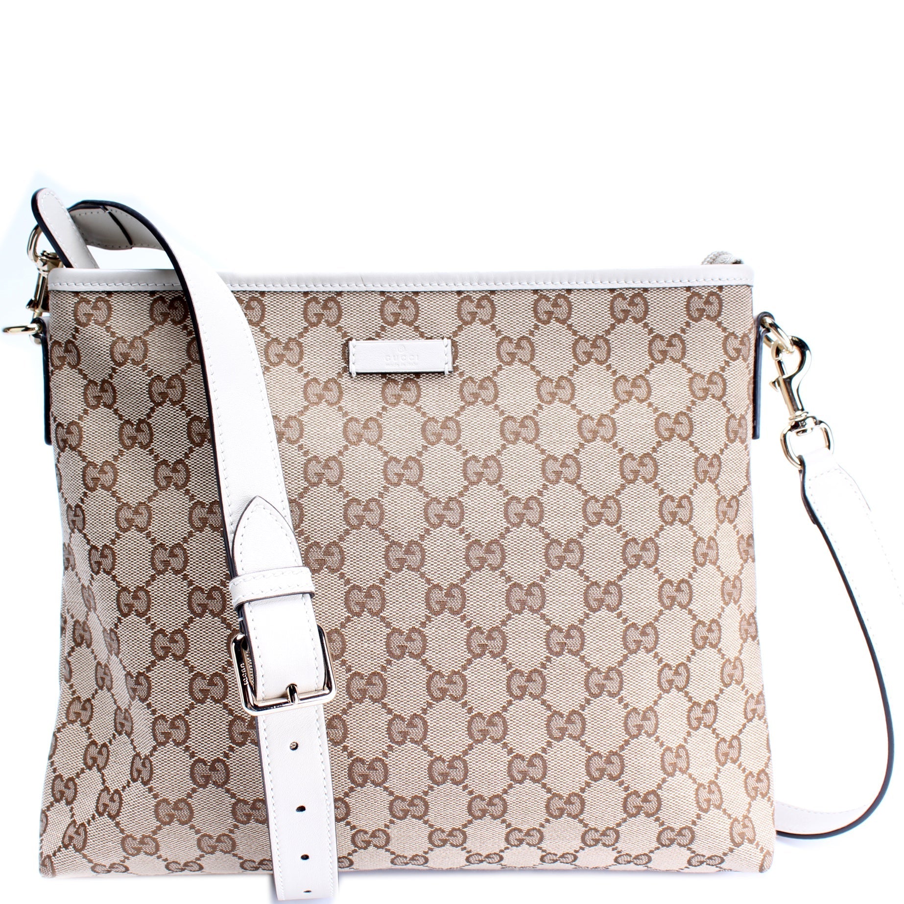 Gucci 388924 GG Canvas Crossbody Bag