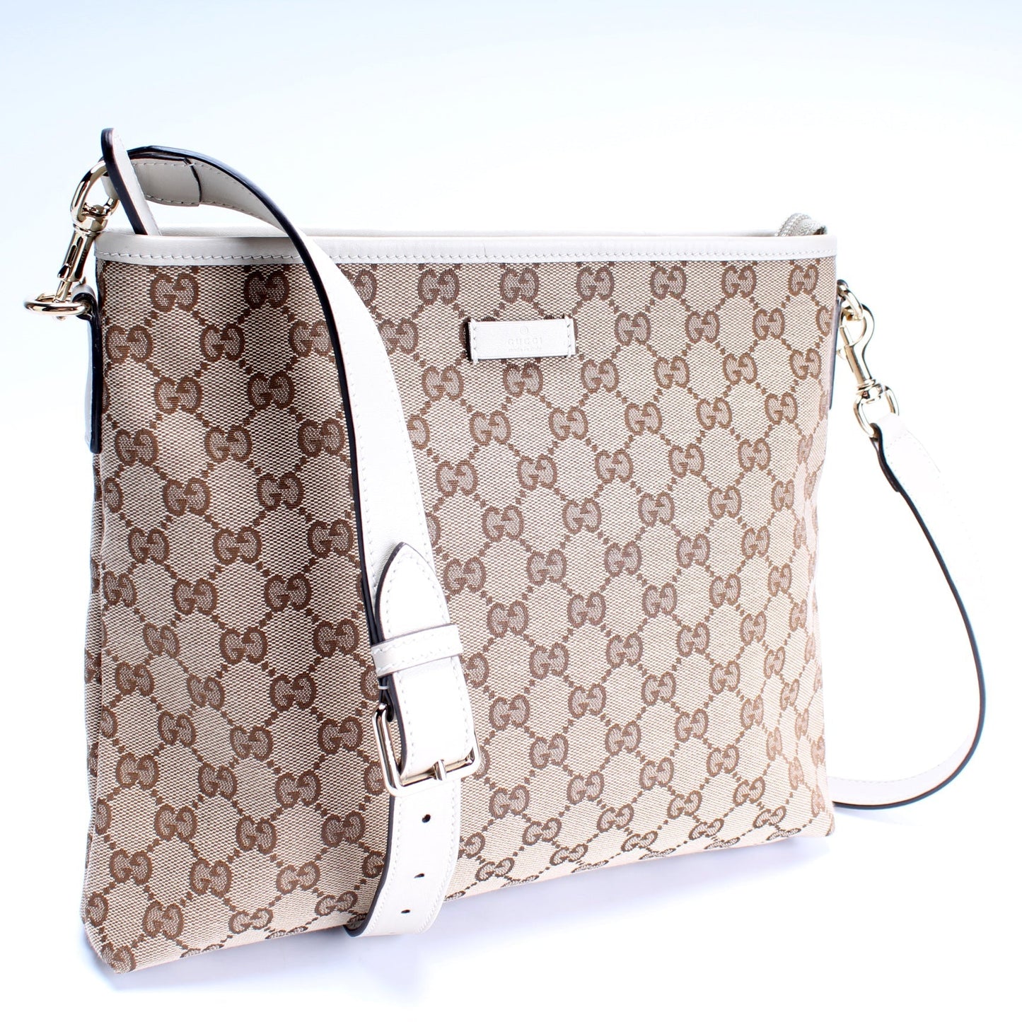 Gucci 388924 GG Canvas Crossbody Bag