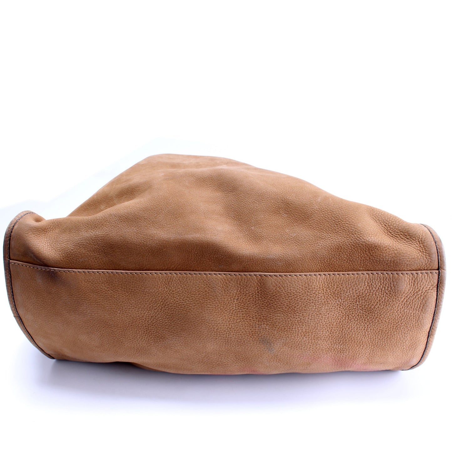 Gucci 296855 Horsebit Large Hobo Nubuck Bag