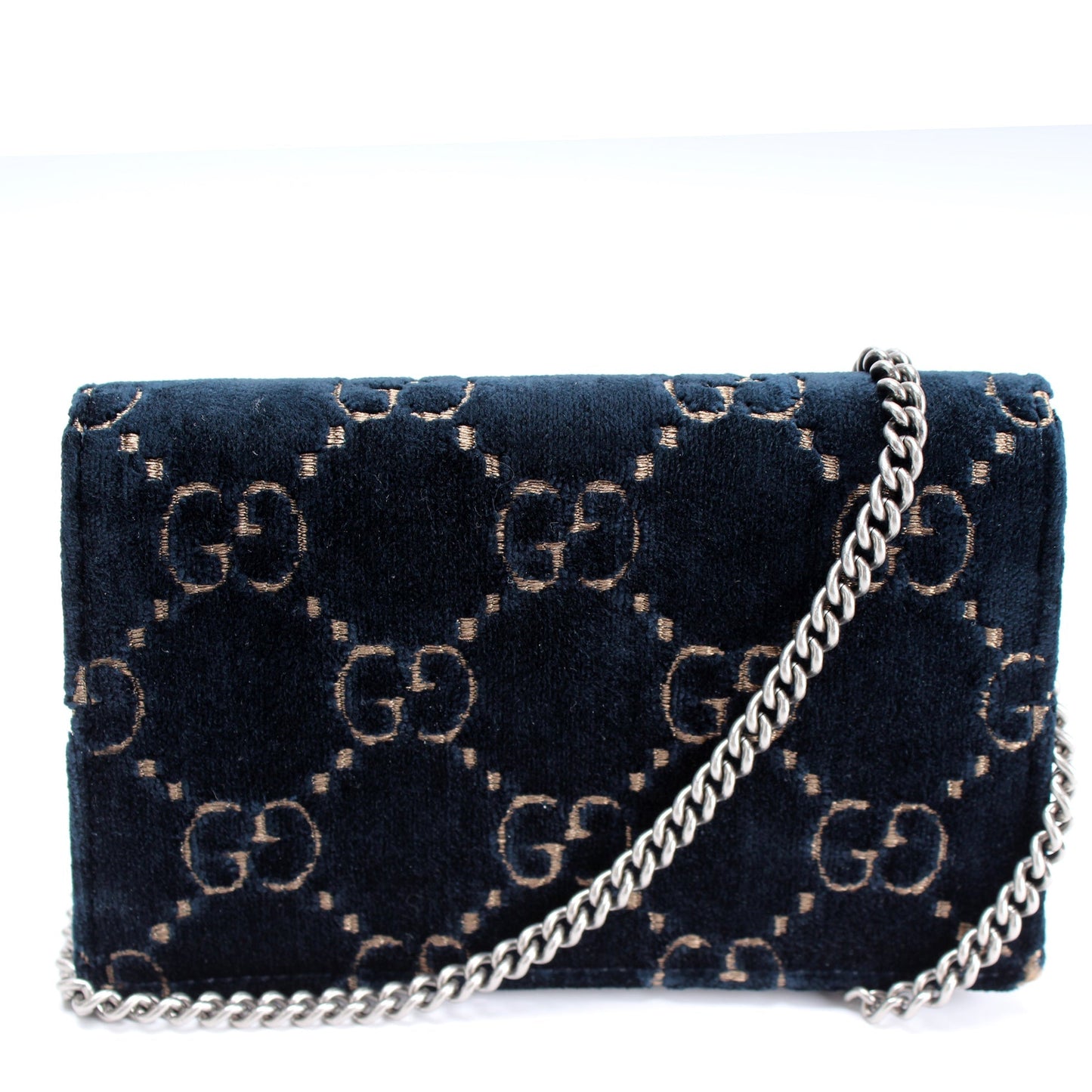Gucci 476432 Dionysus GG Velvet Super Mini Bag
