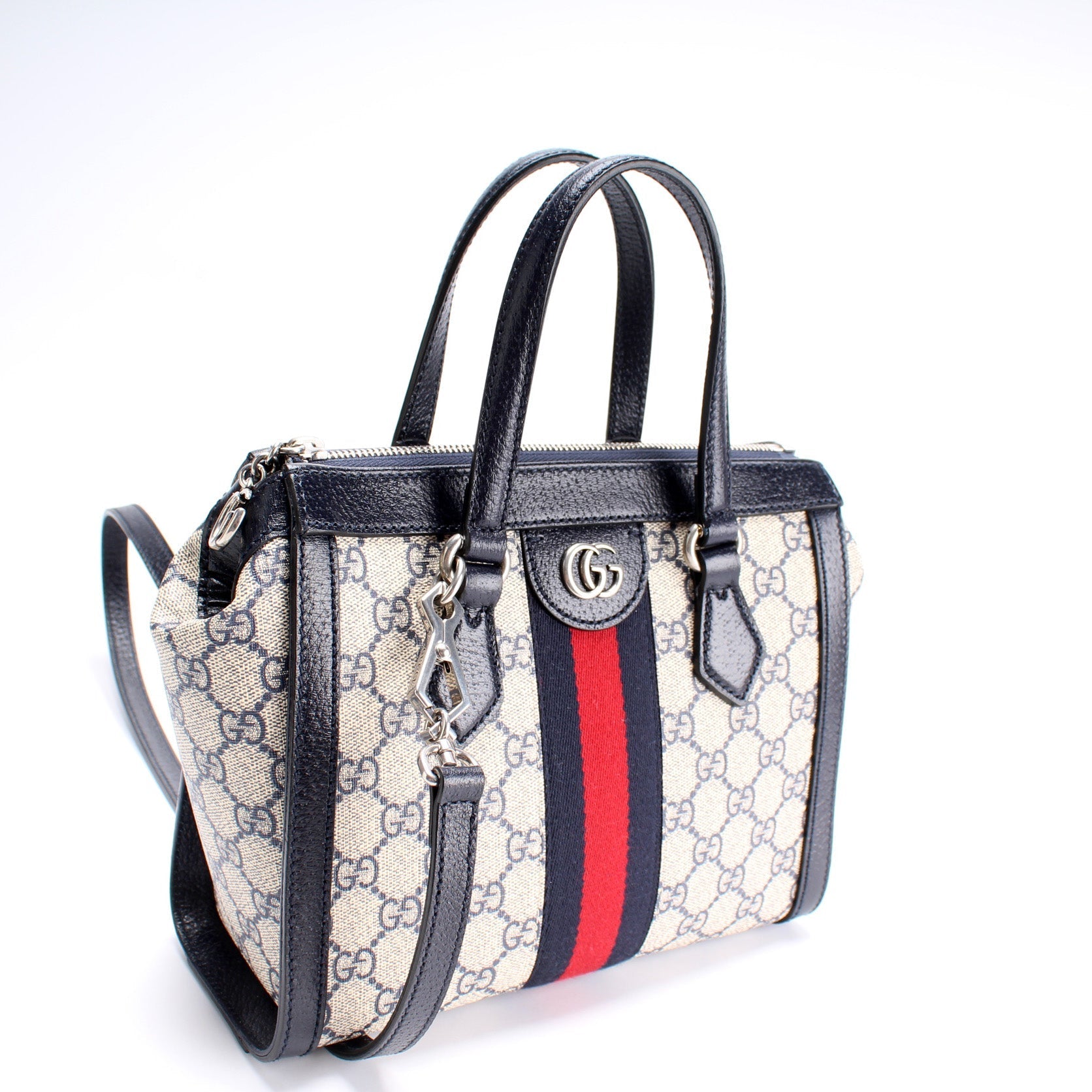 Gucci 547551 GG Supreme Ophidia Small Tote Bag