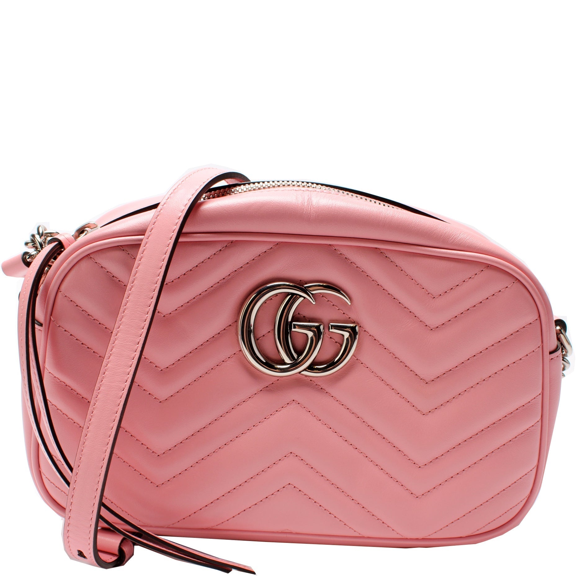 Gucci 447632 Marmont Small Leather Camera Bag