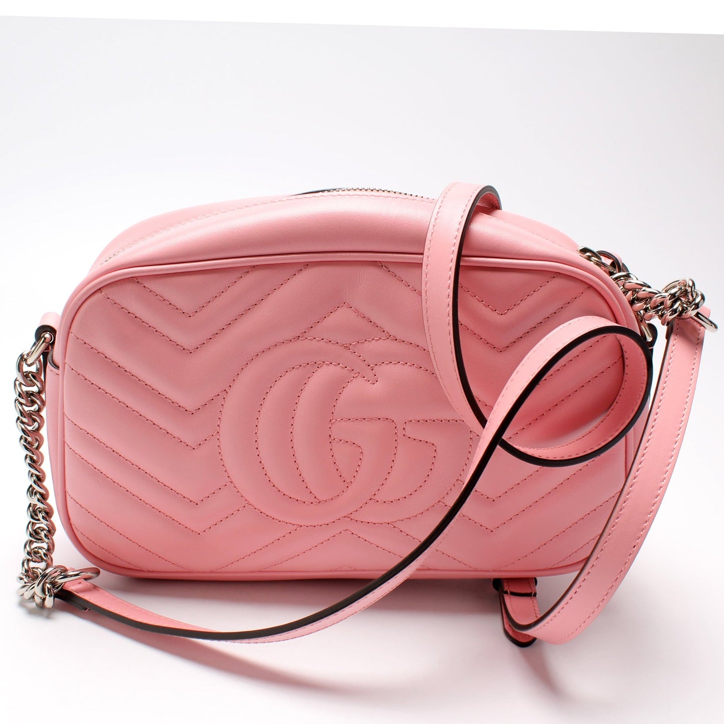 Gucci 447632 Marmont Small Leather Camera Bag