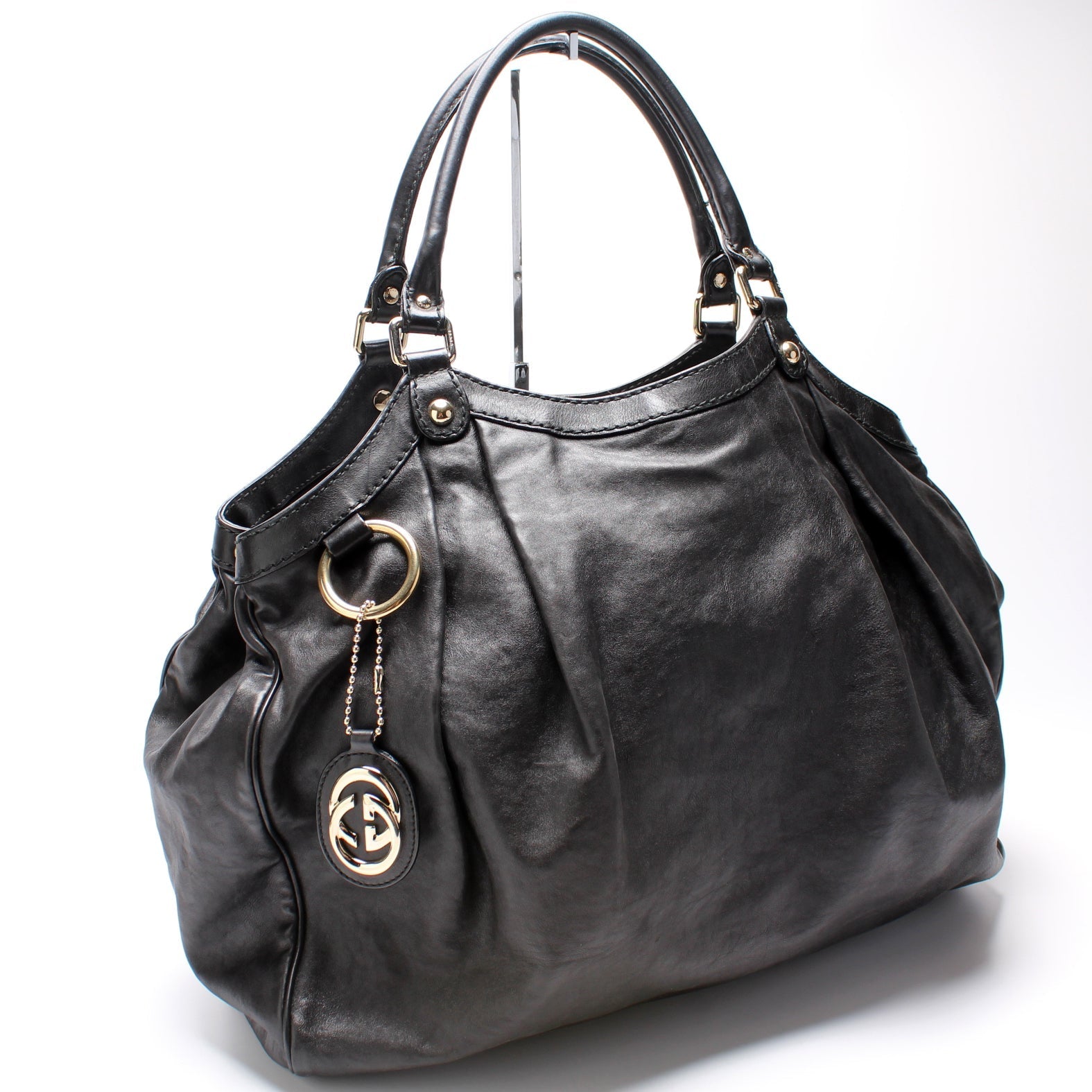 Gucci 211943 Sukey Large Leather Bag