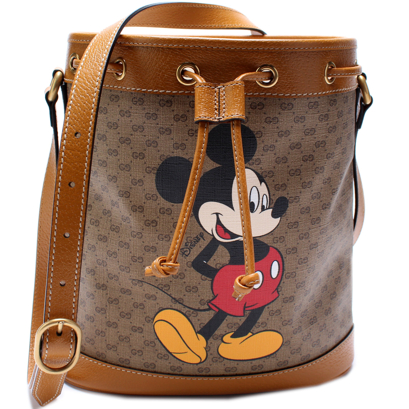 Gucci 602691 Disney Micro GG Bucket Bag