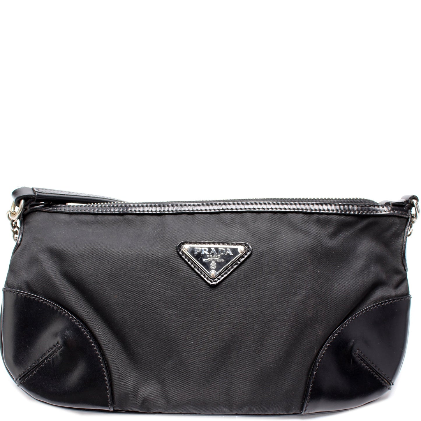 Prada Nylon Shoulder Pochette Bag