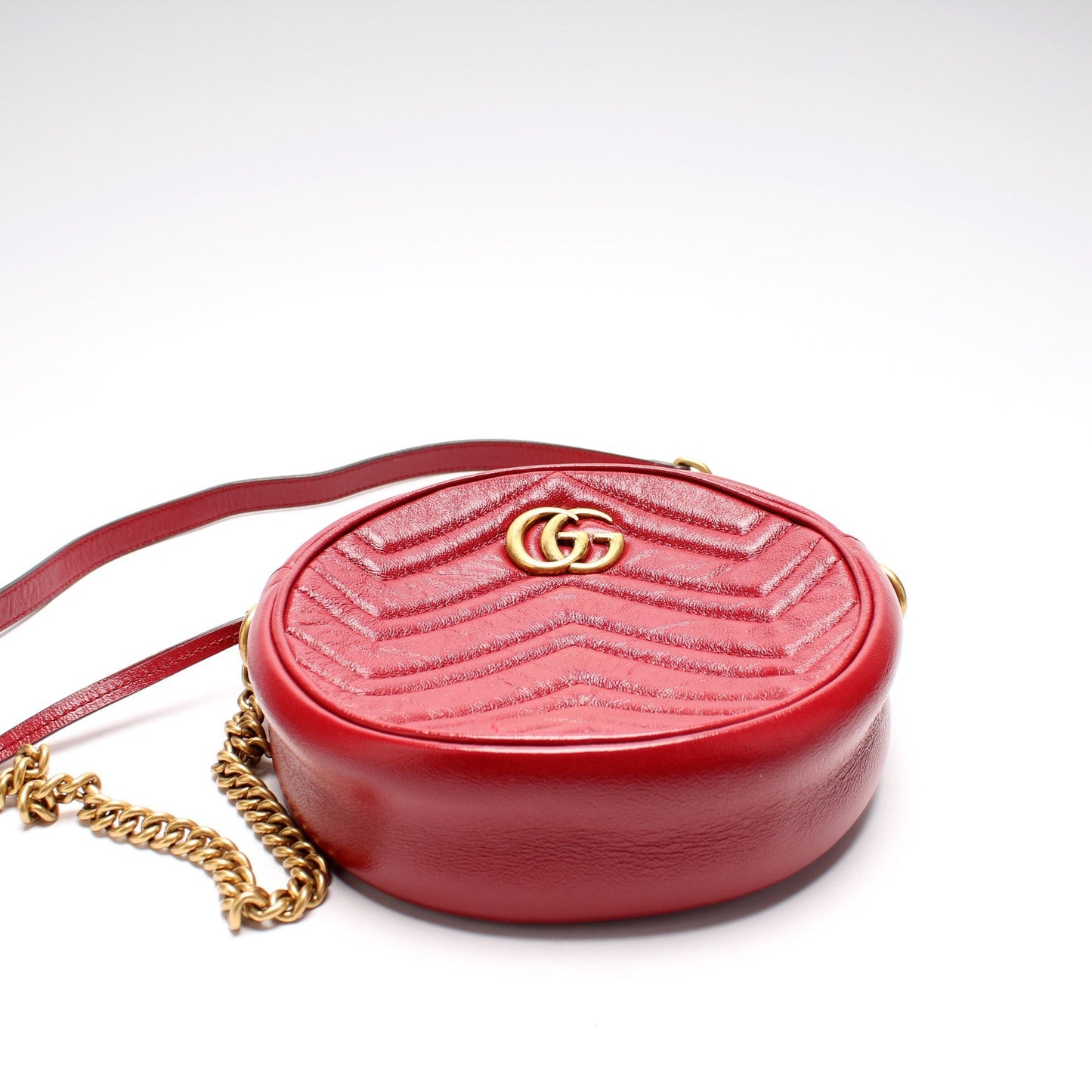 Gucci 550154 Marmont Mini Round Bag