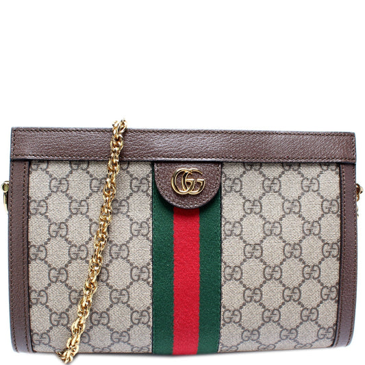 Gucci 503877 GG Supreme Ophidia Small Chain Bag