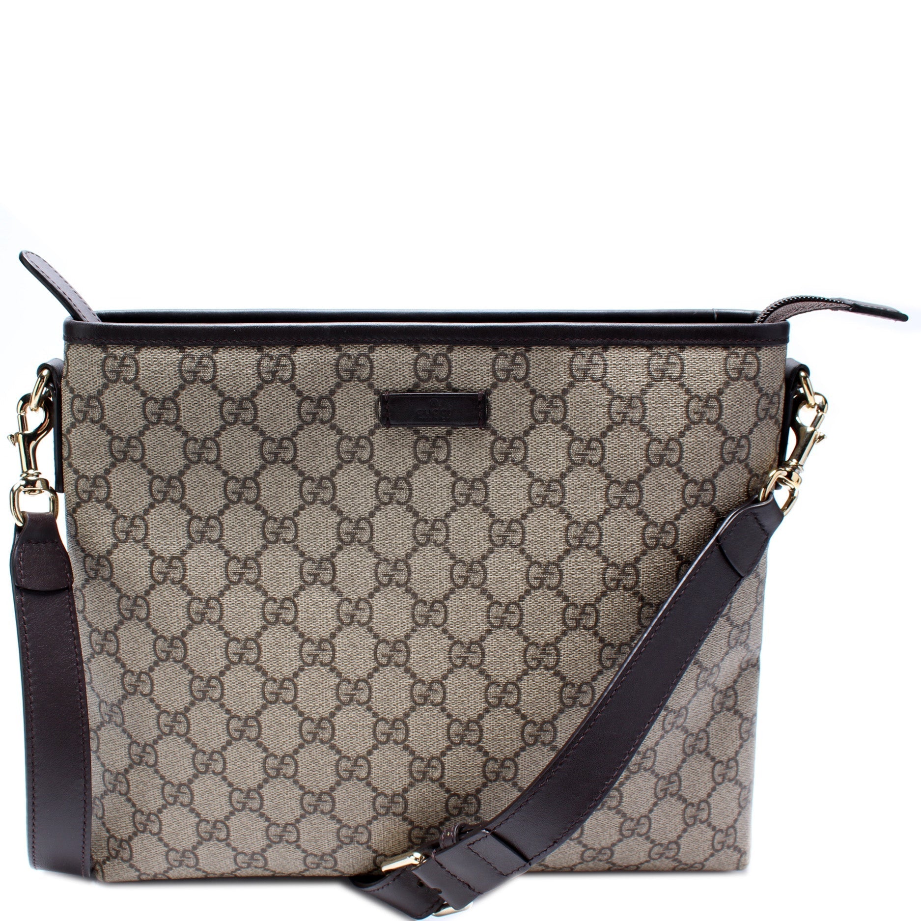 Gucci 388924 GG Supreme Crossbody Bag