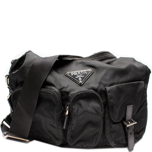 Prada B70523 Tessuto Nylon Hobo Bag