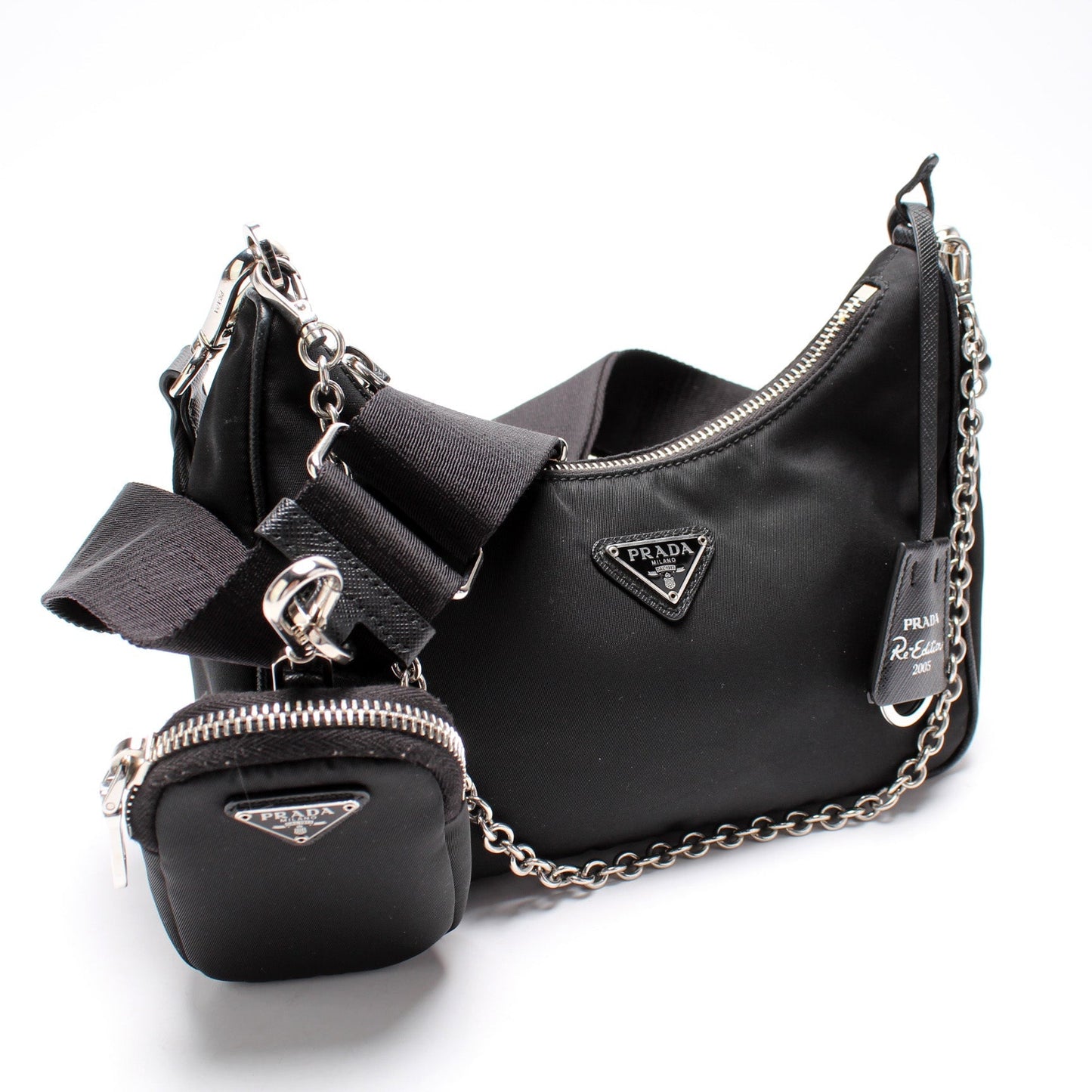 Prada Nylon Re-Edition 2005 Shoulder Bag - Style 7