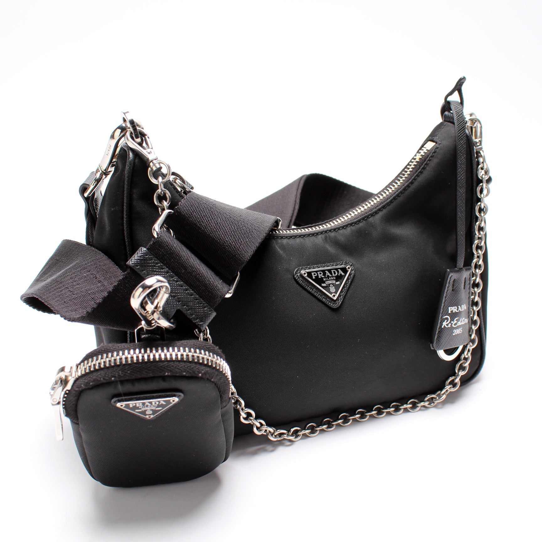 Prada Nylon Re-Edition 2005 Shoulder Bag - Style 7