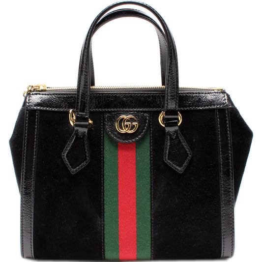 Gucci 547551 Ophidia Small Tote Suede Bag