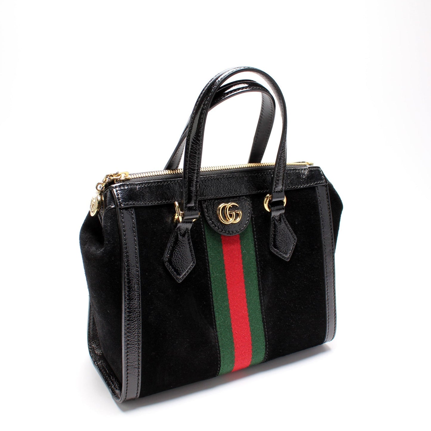 Gucci 547551 Ophidia Small Tote Suede Bag
