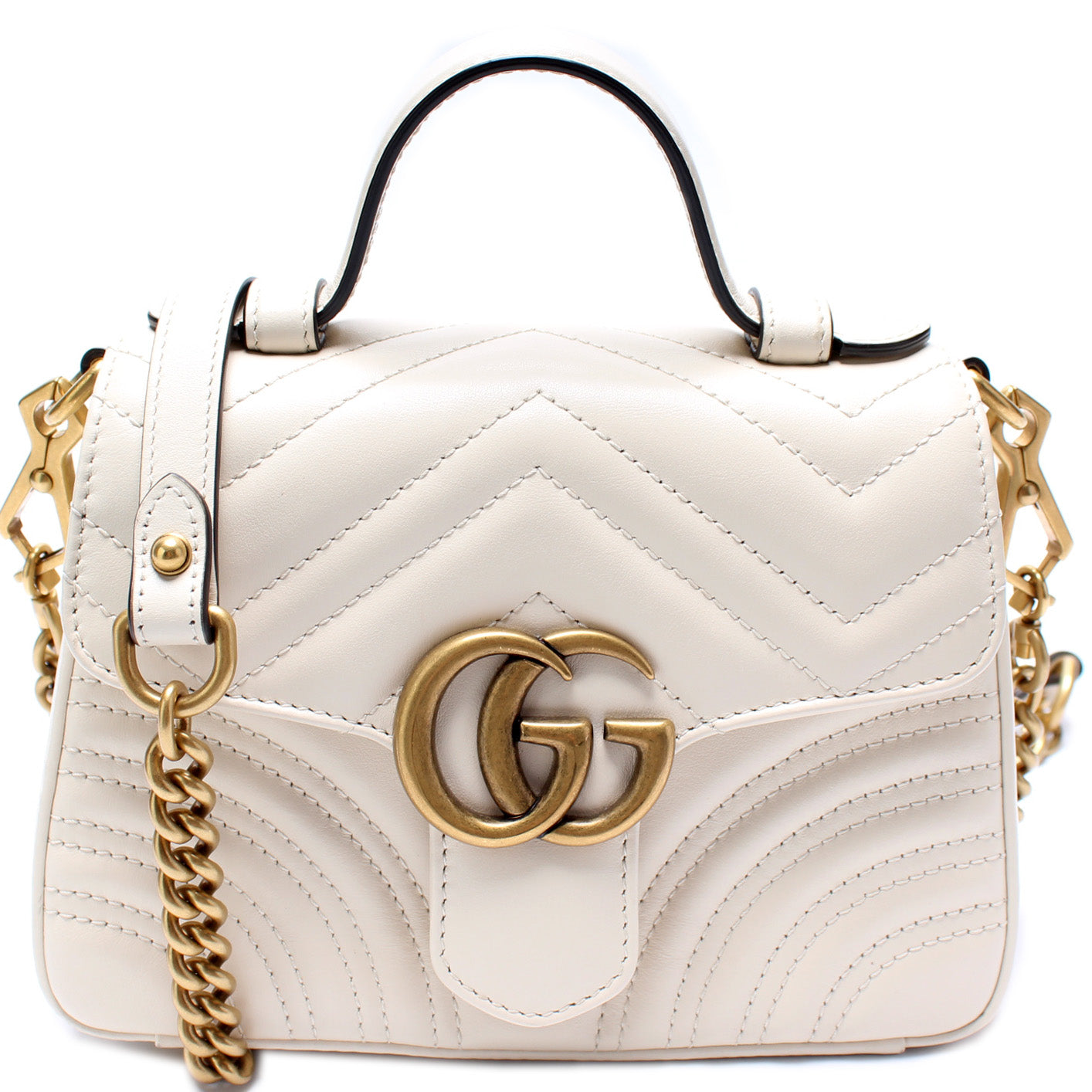 Gucci 547260 Mini Marmont Top Handle Bag