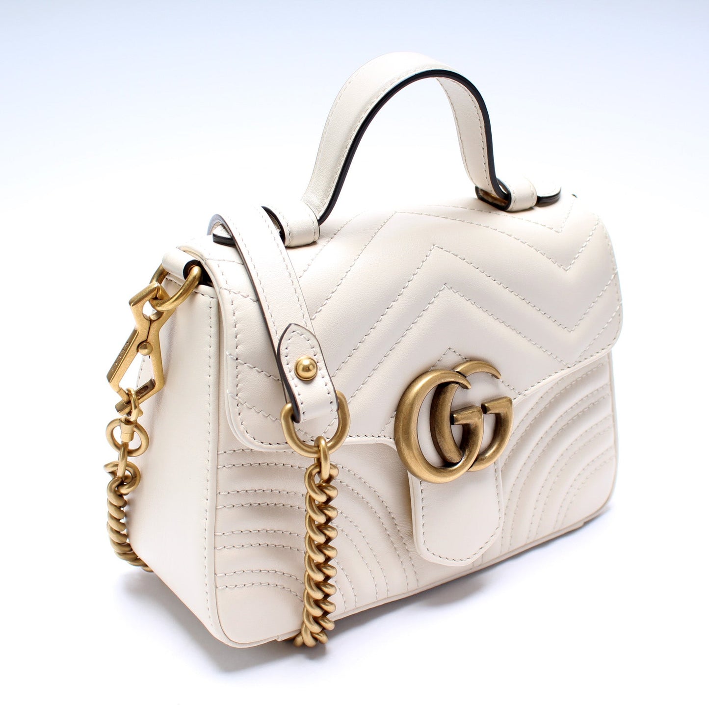 Gucci 547260 Mini Marmont Top Handle Bag