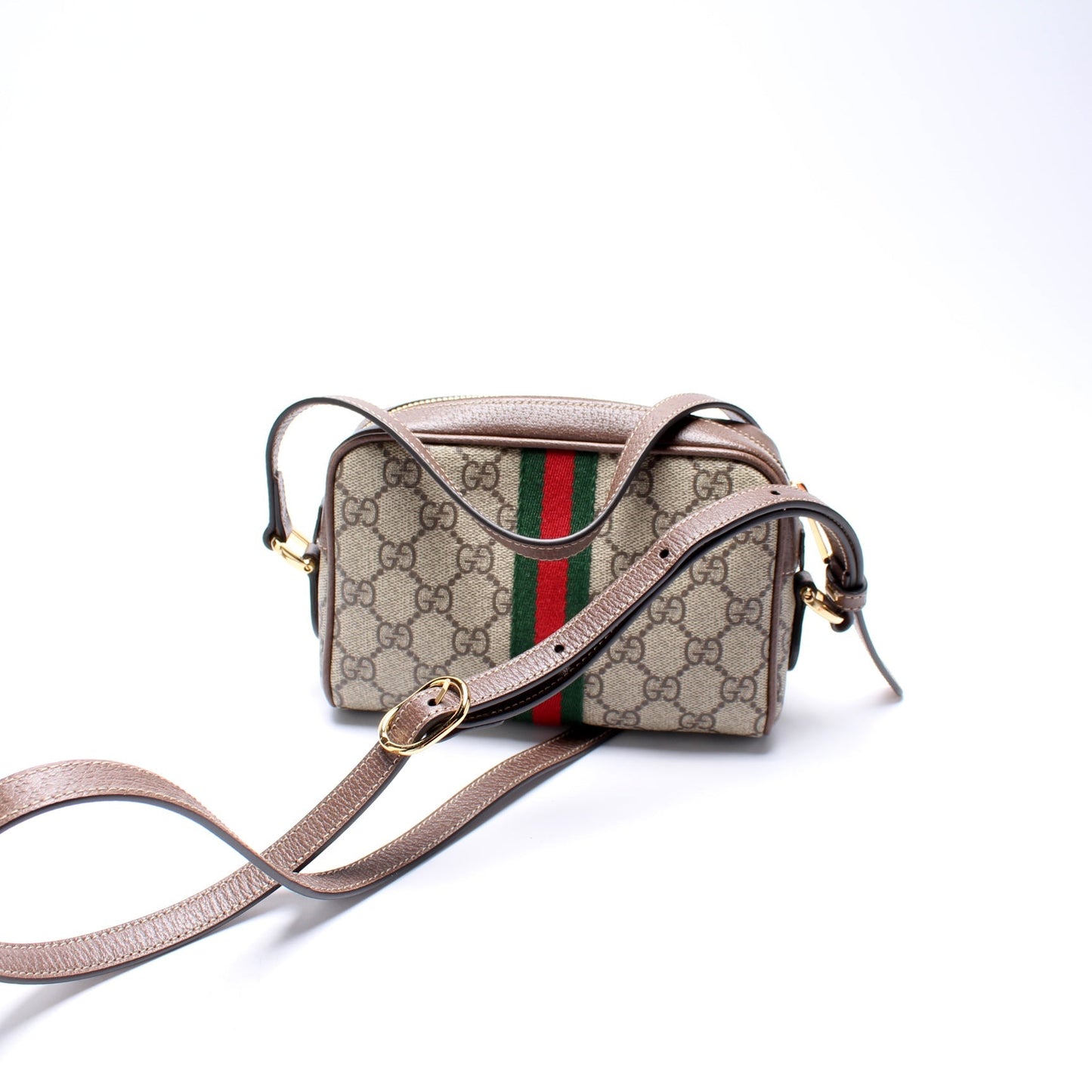 Gucci 517350 GG Supreme Mini Ophidia Bag