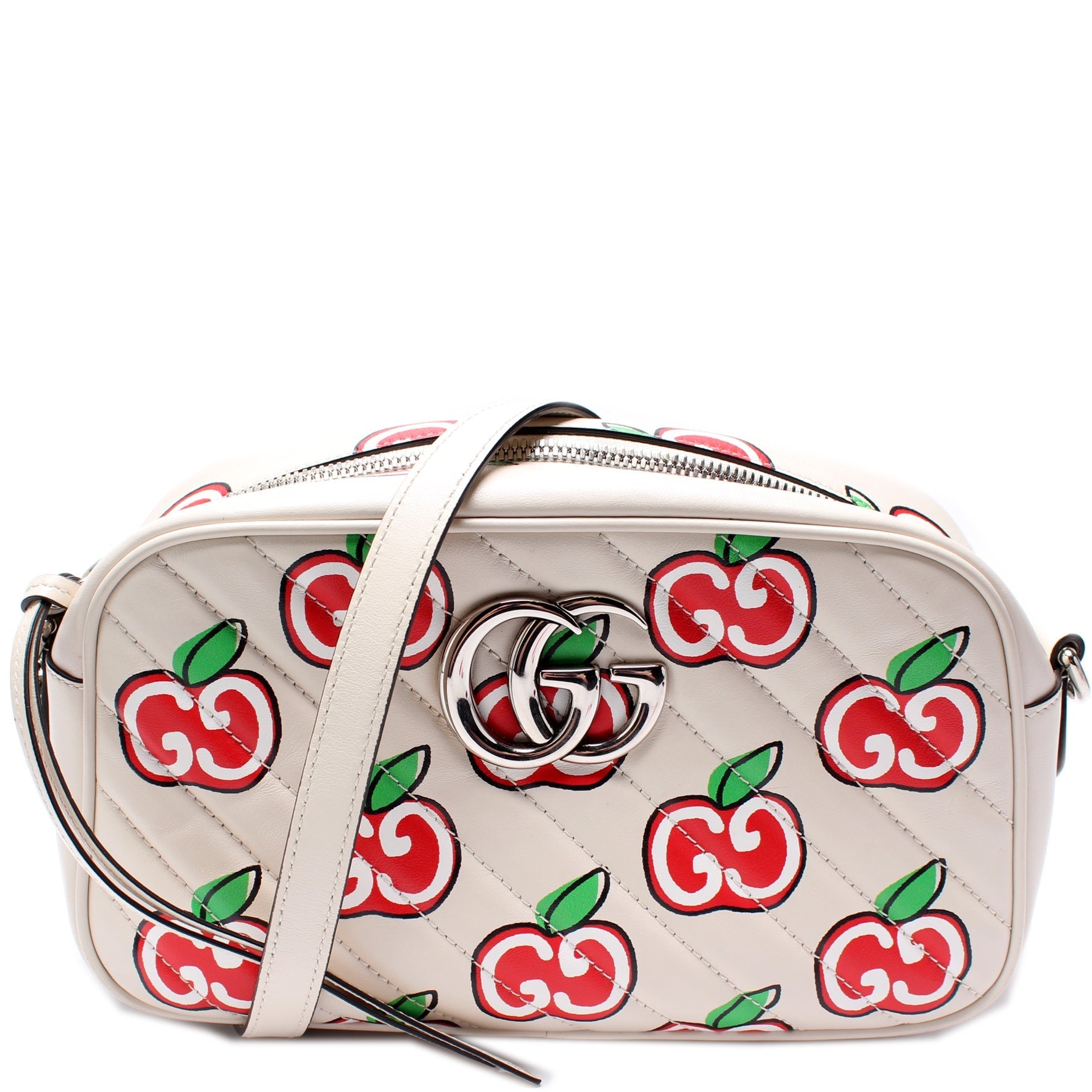 Gucci 447632 Marmont Small Leather Camera Bag