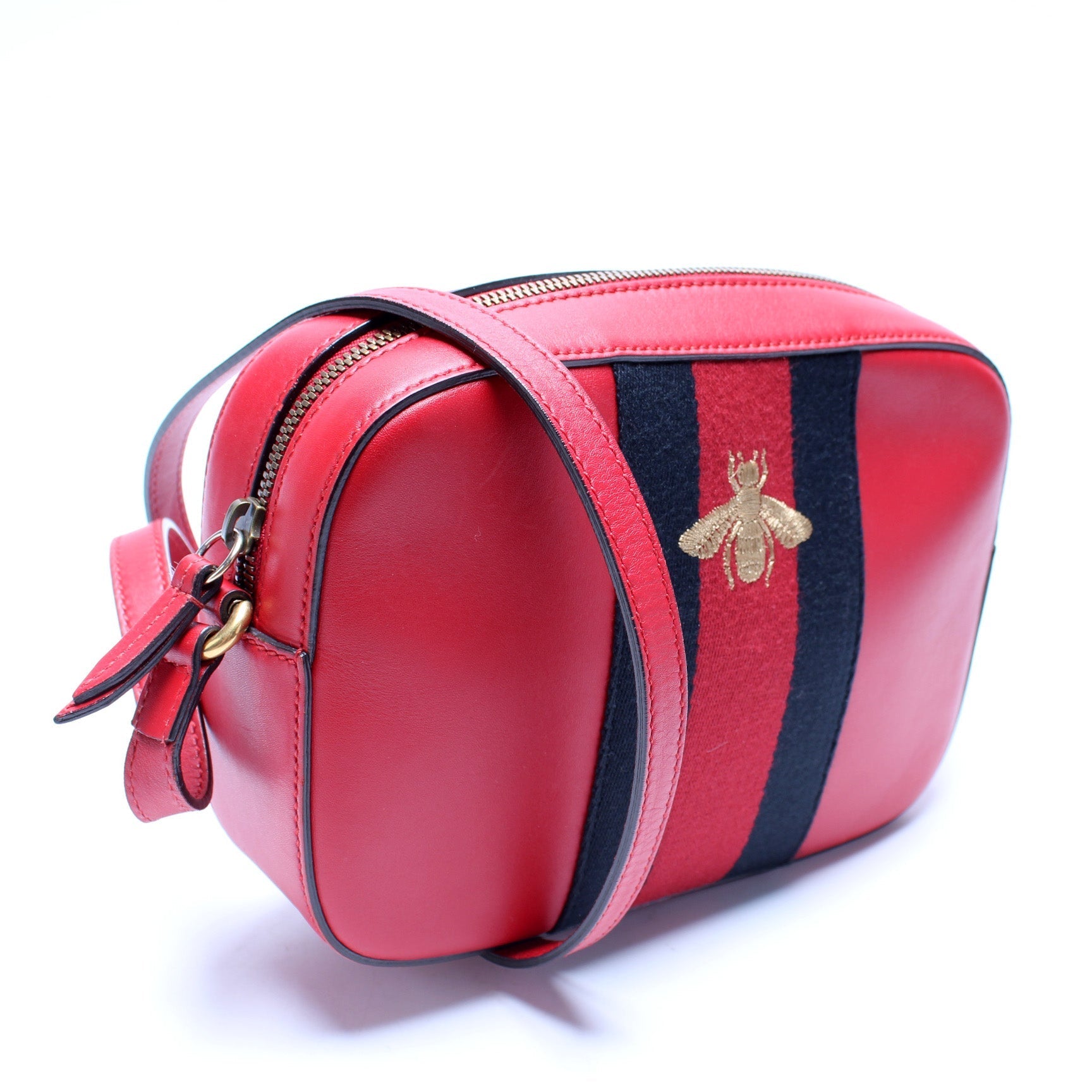 Gucci 412008 Bee Camera Bag