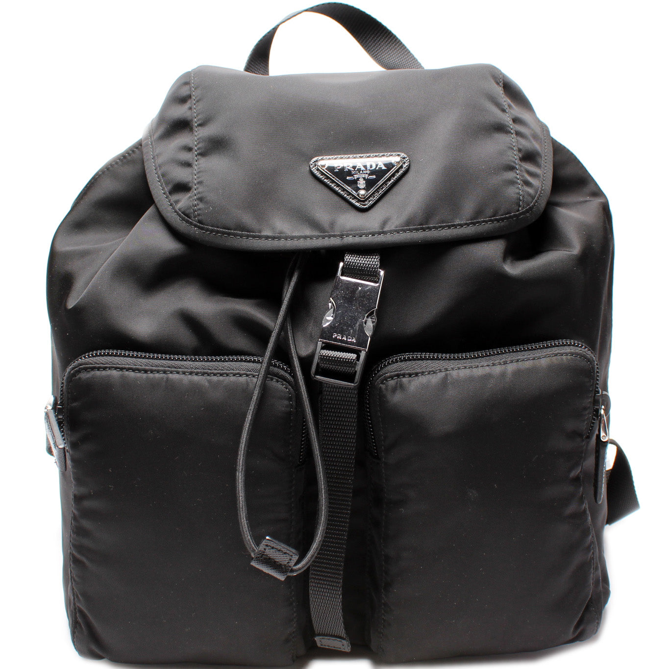 Prada 1BZ070 Nylon Backpack Bag