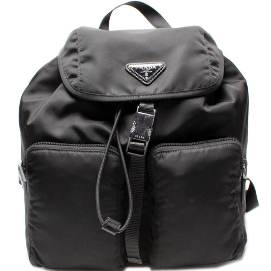 Prada 1BZ070 Nylon Backpack Bag