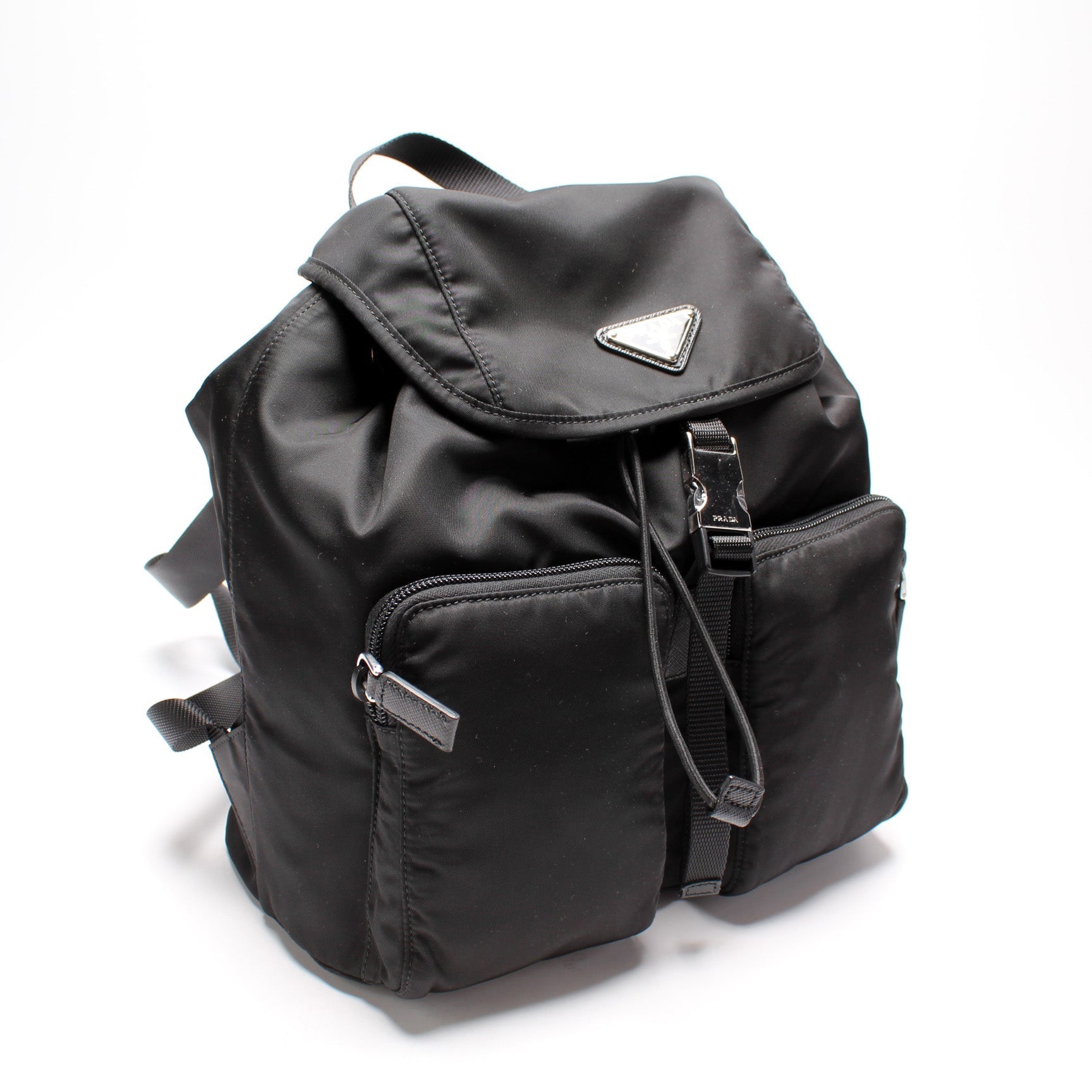 Prada 1BZ070 Nylon Backpack Bag