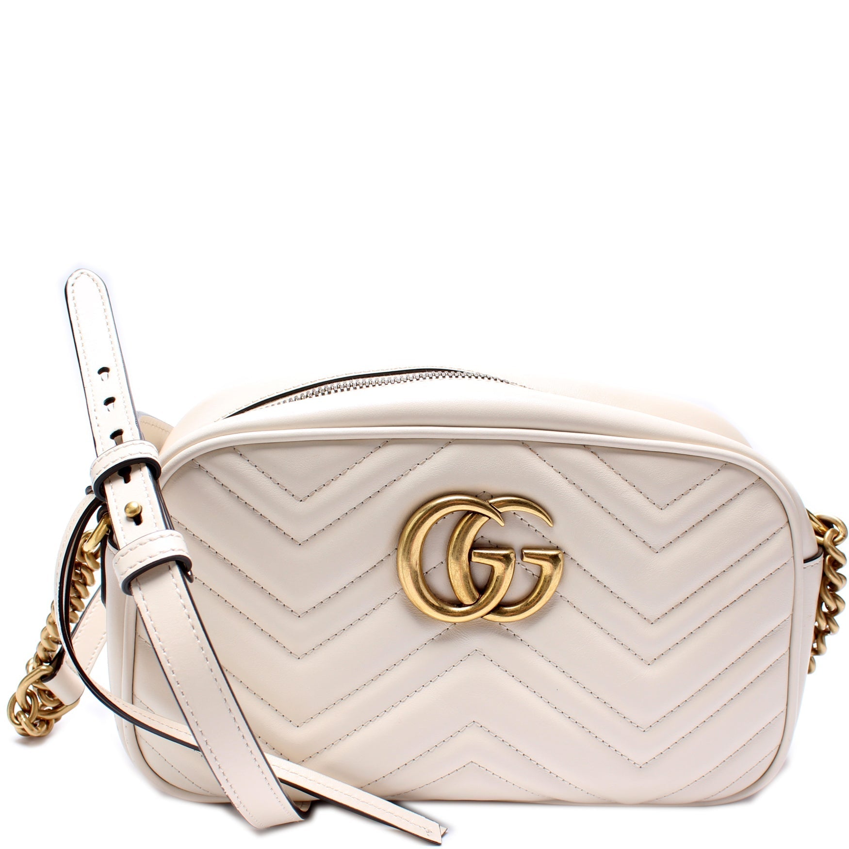 Gucci 447632 Marmont Small Leather Camera Bag