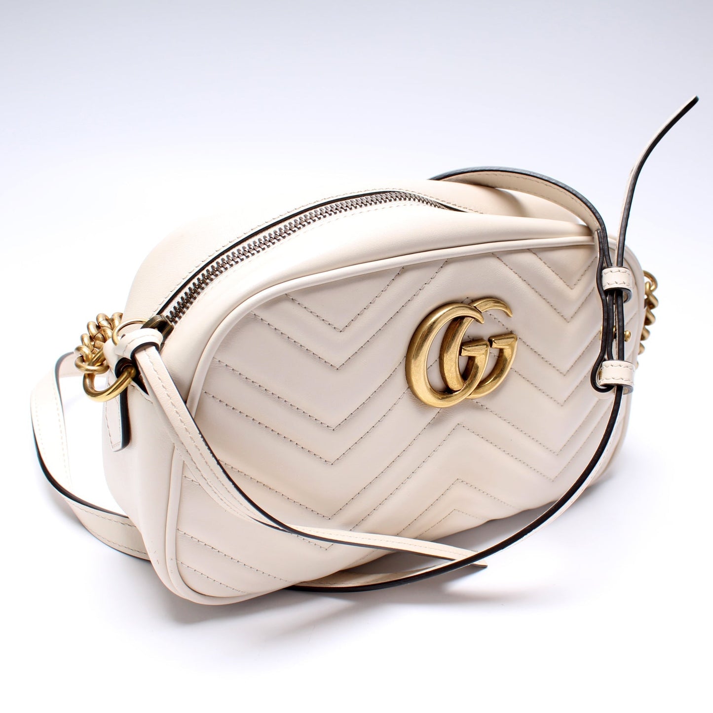 Gucci 447632 Marmont Small Leather Camera Bag