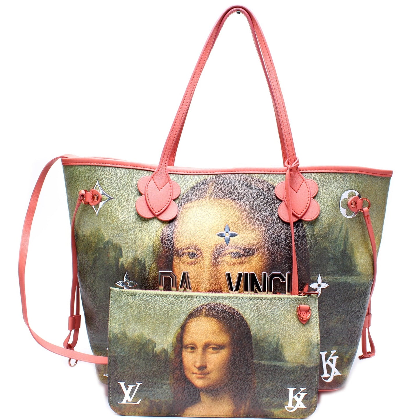 Louis Vuitton Neverfull MM With Wallet Masters Da Vinci