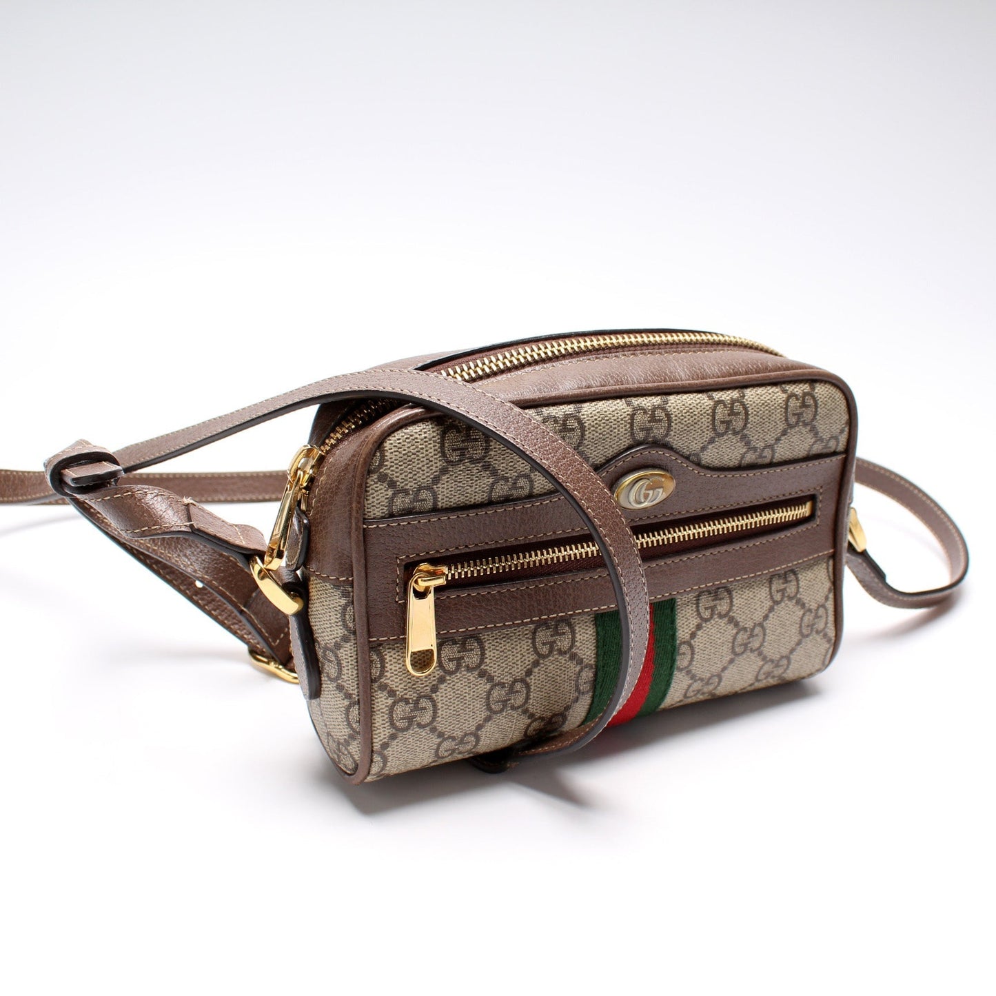 Gucci 517350 GG Supreme Mini Ophidia Bag