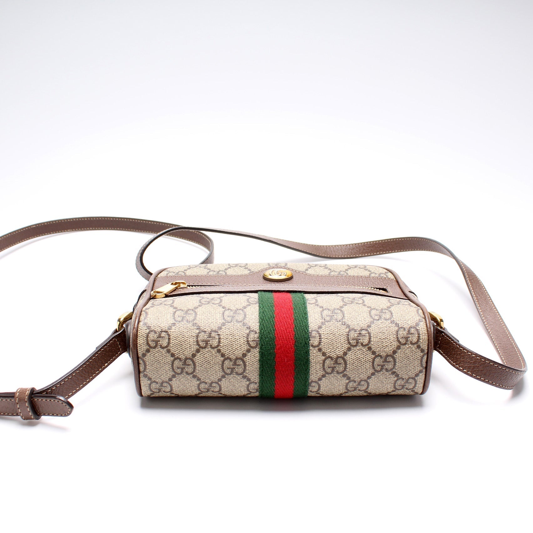 Gucci 517350 GG Supreme Mini Ophidia Bag