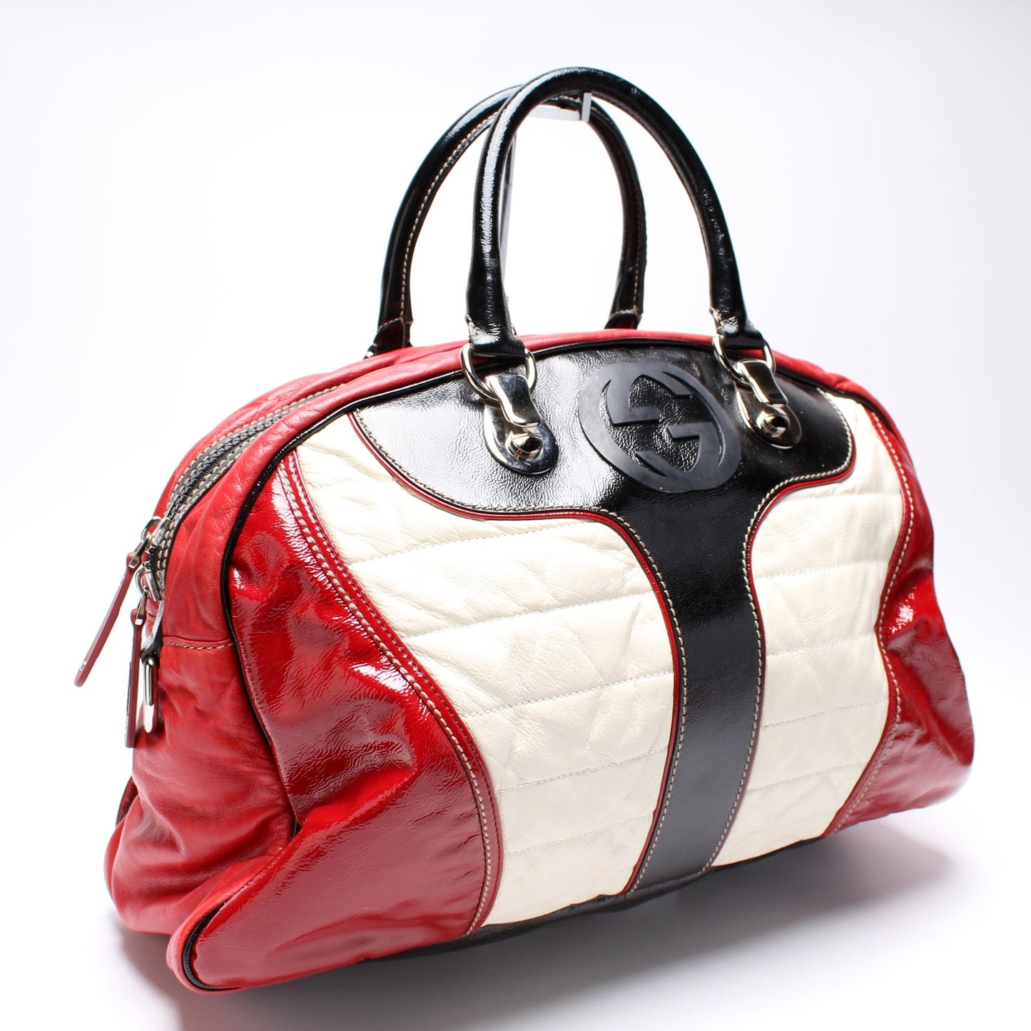 Gucci 181524 Snow Globe Bowler Bag