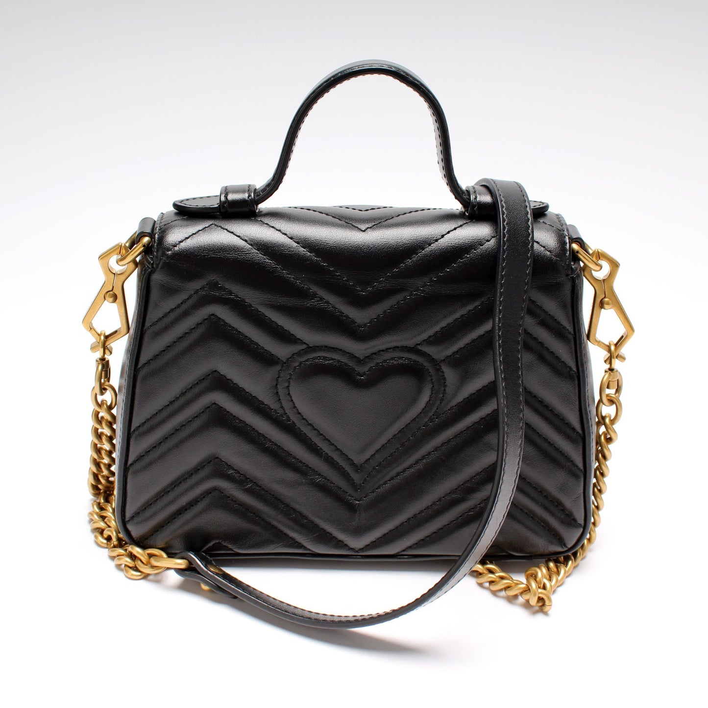 Gucci 547260 Mini Marmont Top Handle Bag