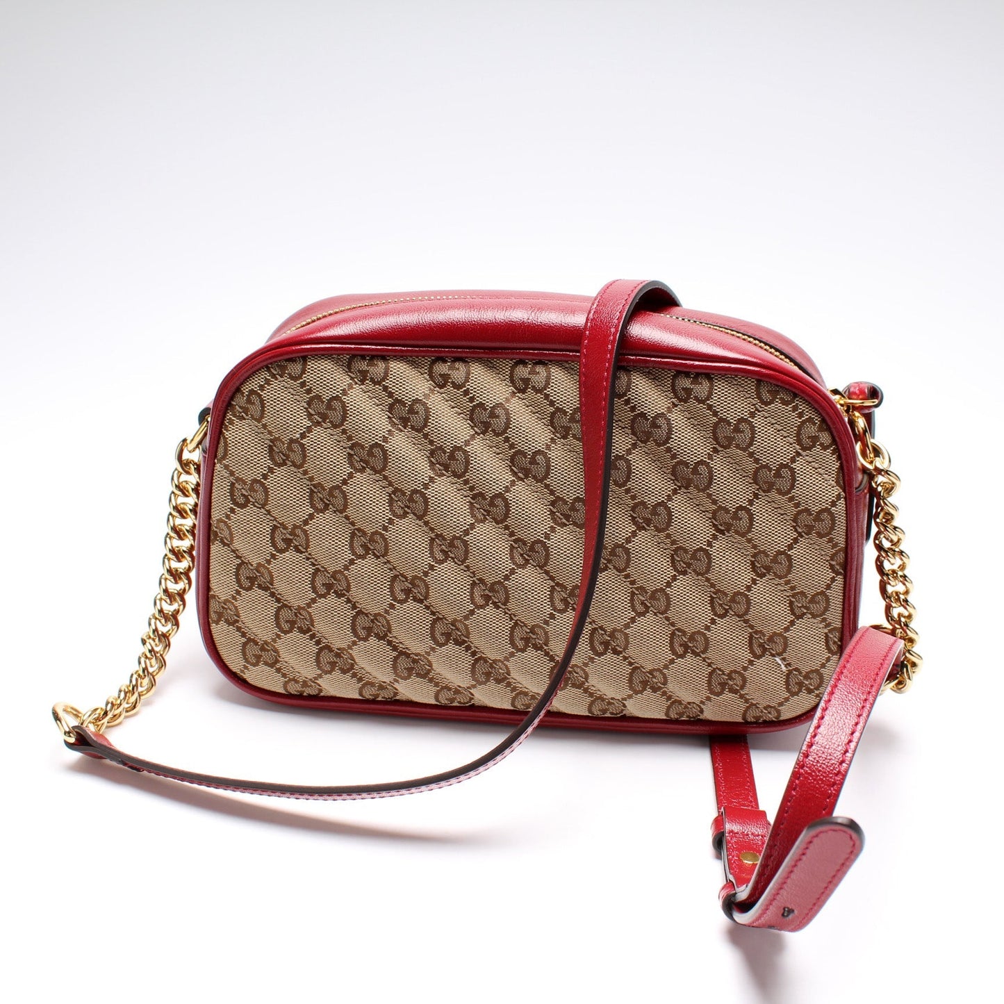 Gucci 447632 Marmont Small Canvas Camera Bag