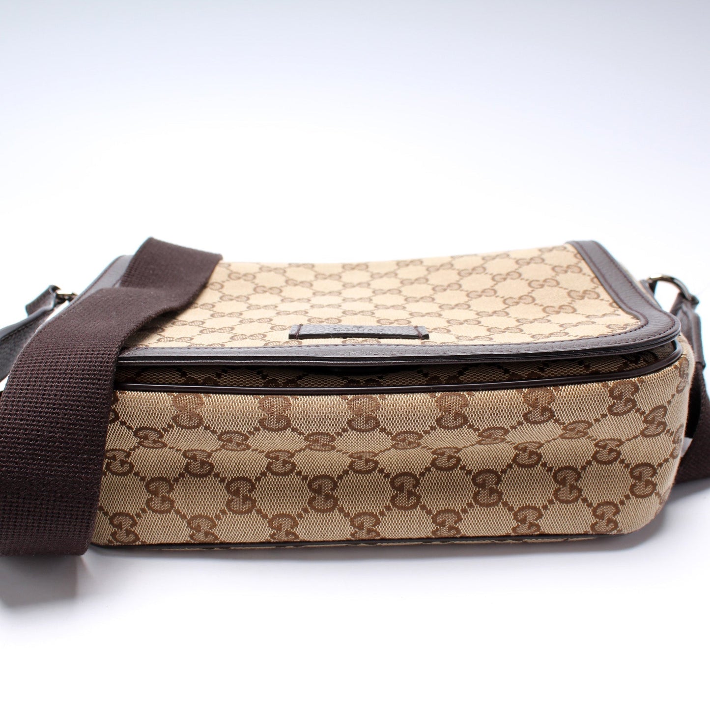 Gucci 449172 GG Canvas Messenger Bag