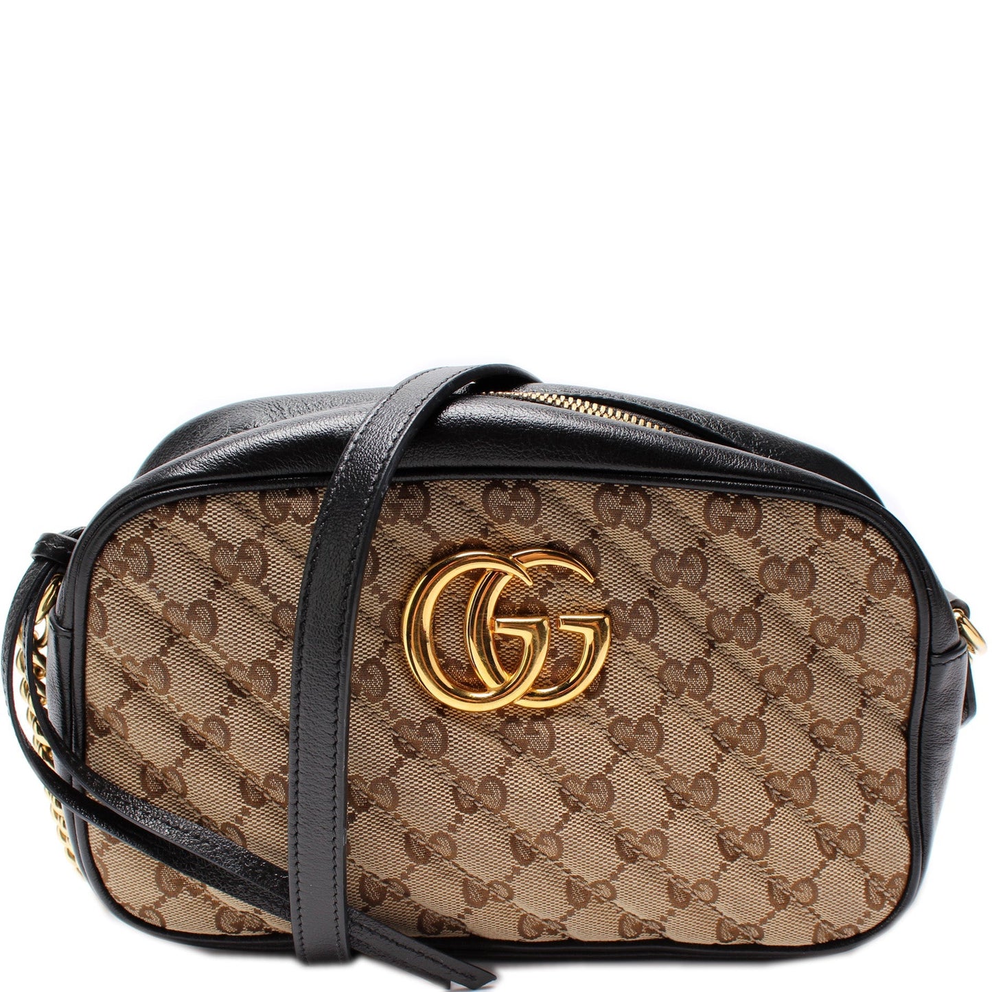 Gucci 447632 Marmont Small Canvas Camera Bag