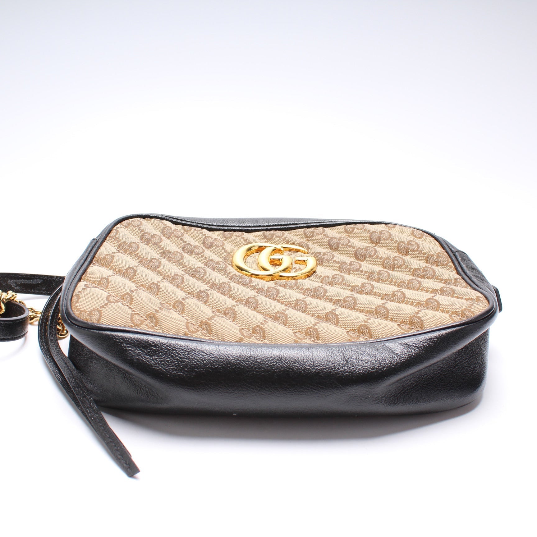Gucci 447632 Marmont Small Canvas Camera Bag
