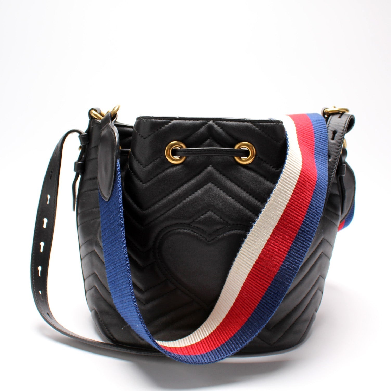 Gucci 476674 GG Marmont Bucket Bag